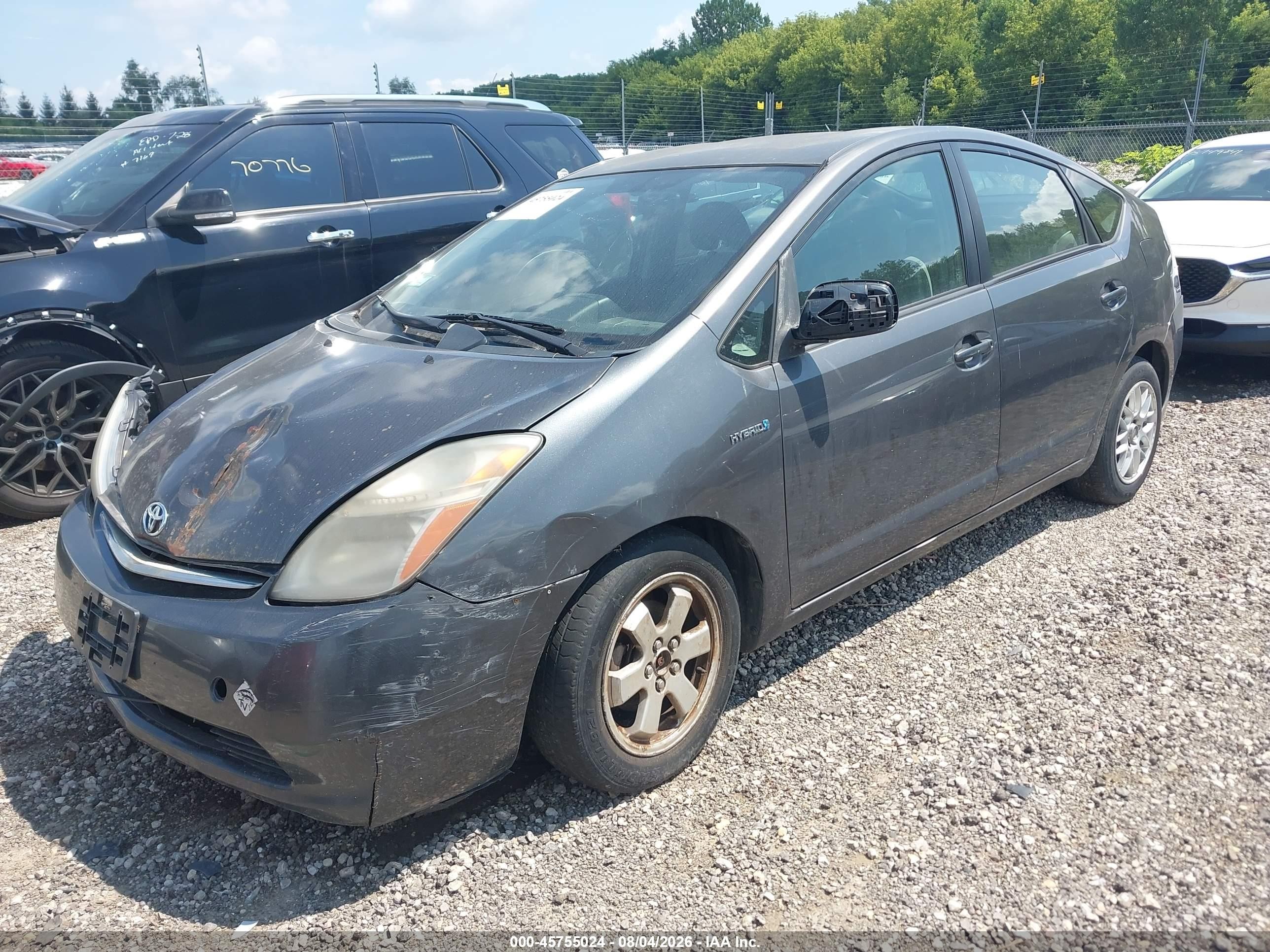 2009 Toyota Prius   Gray vin: JTDKB20U493540660