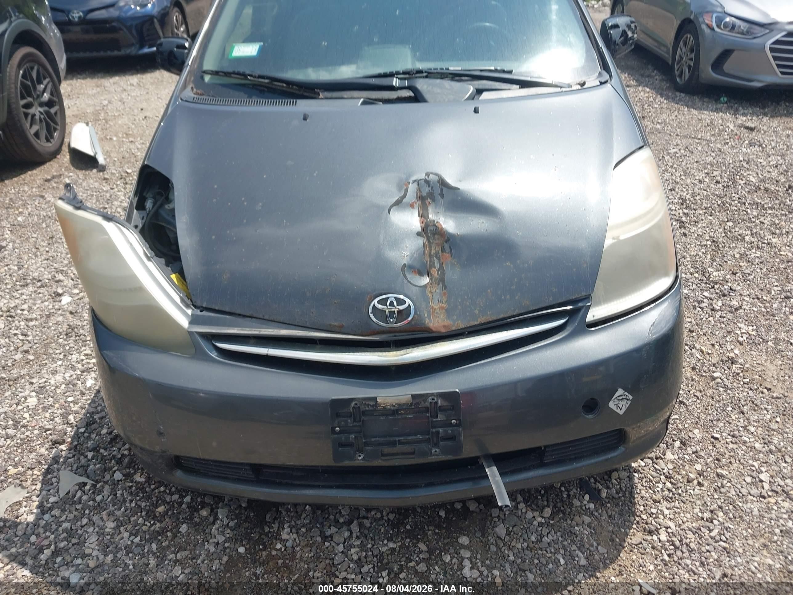 2009 Toyota Prius   Gray vin: JTDKB20U493540660