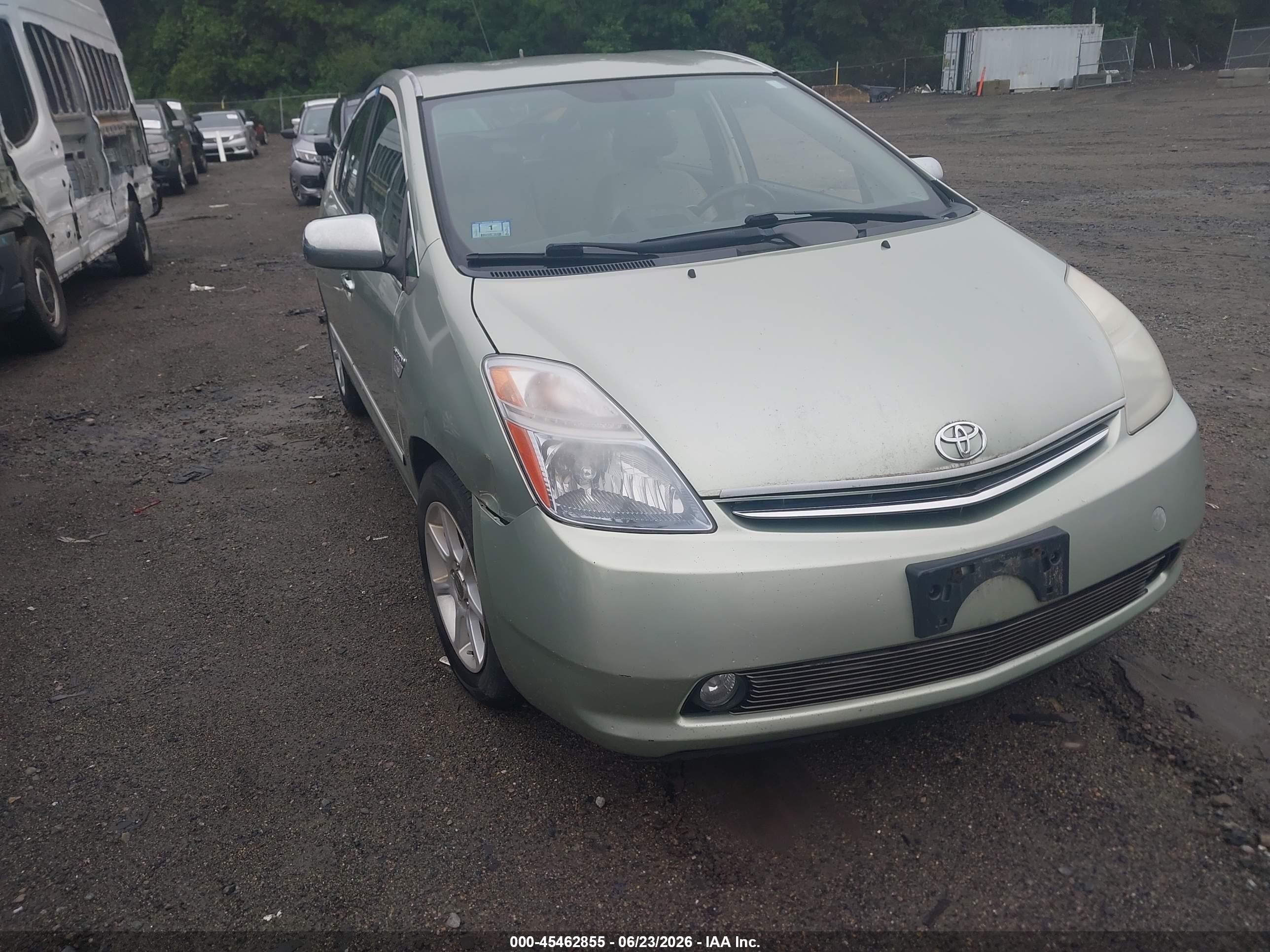 2009 Toyota Prius   Зеленый vin: JTDKB20U497827344