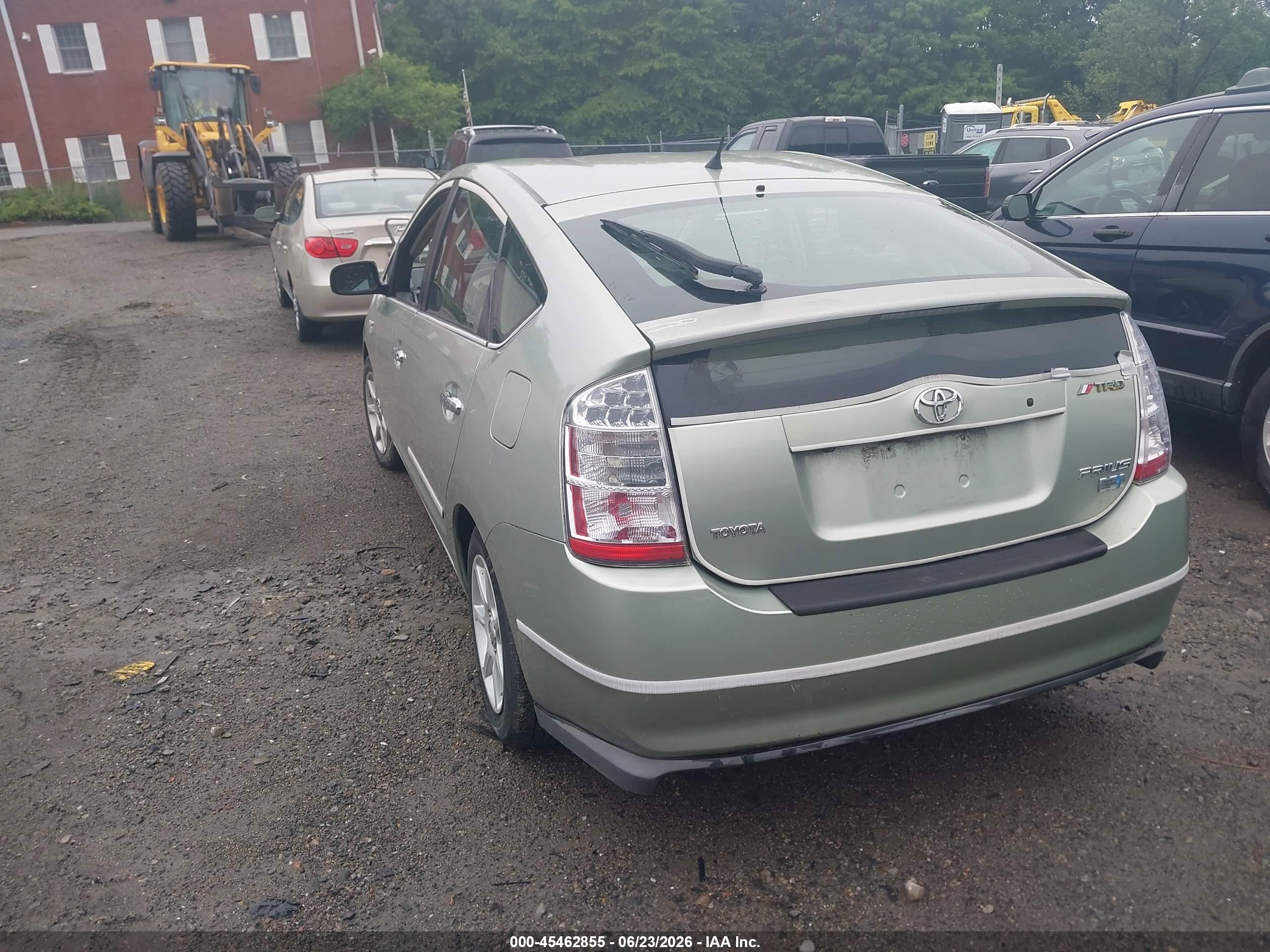 2009 Toyota Prius   Зеленый vin: JTDKB20U497827344