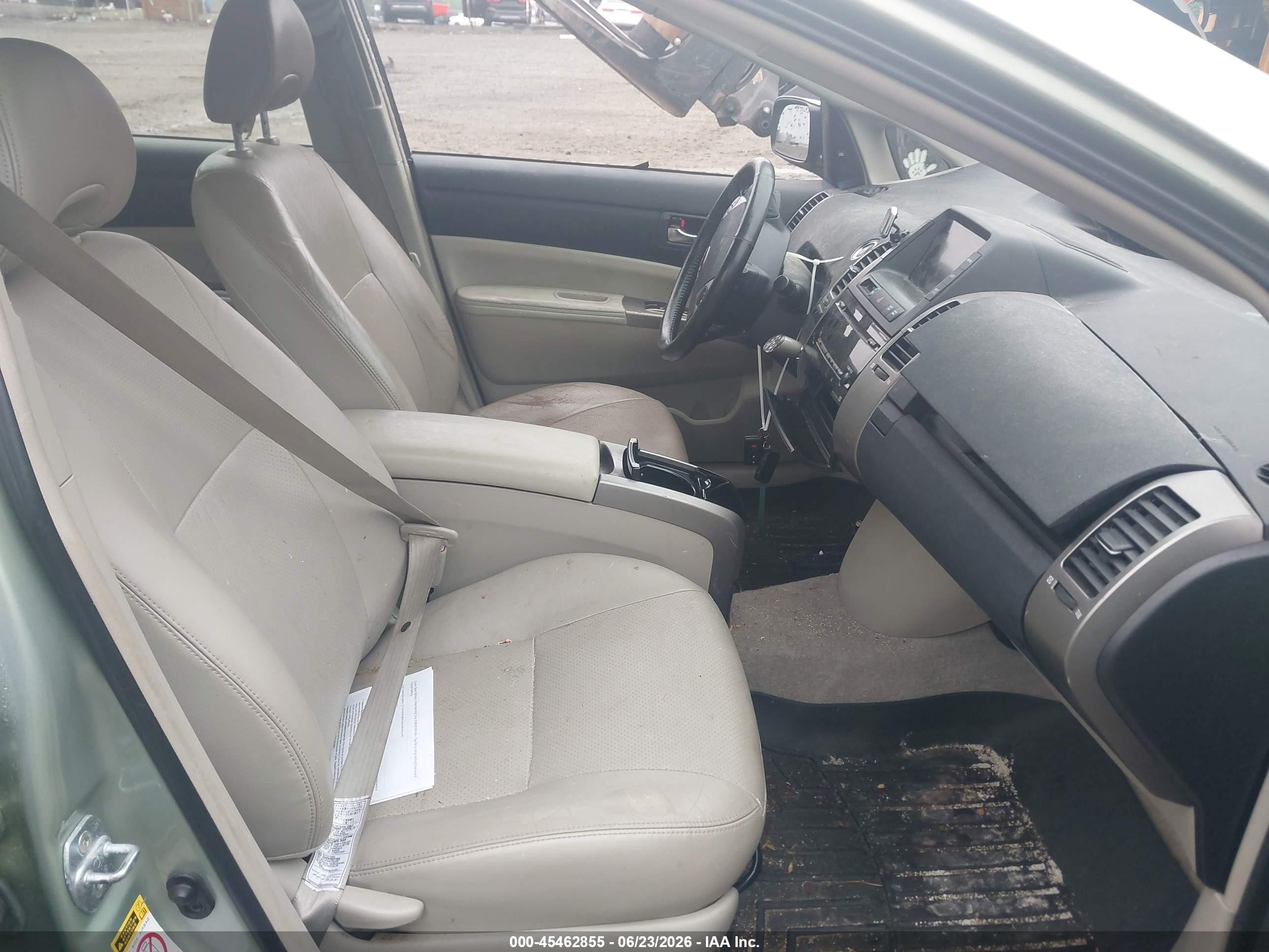 2009 Toyota Prius   Зеленый vin: JTDKB20U497827344