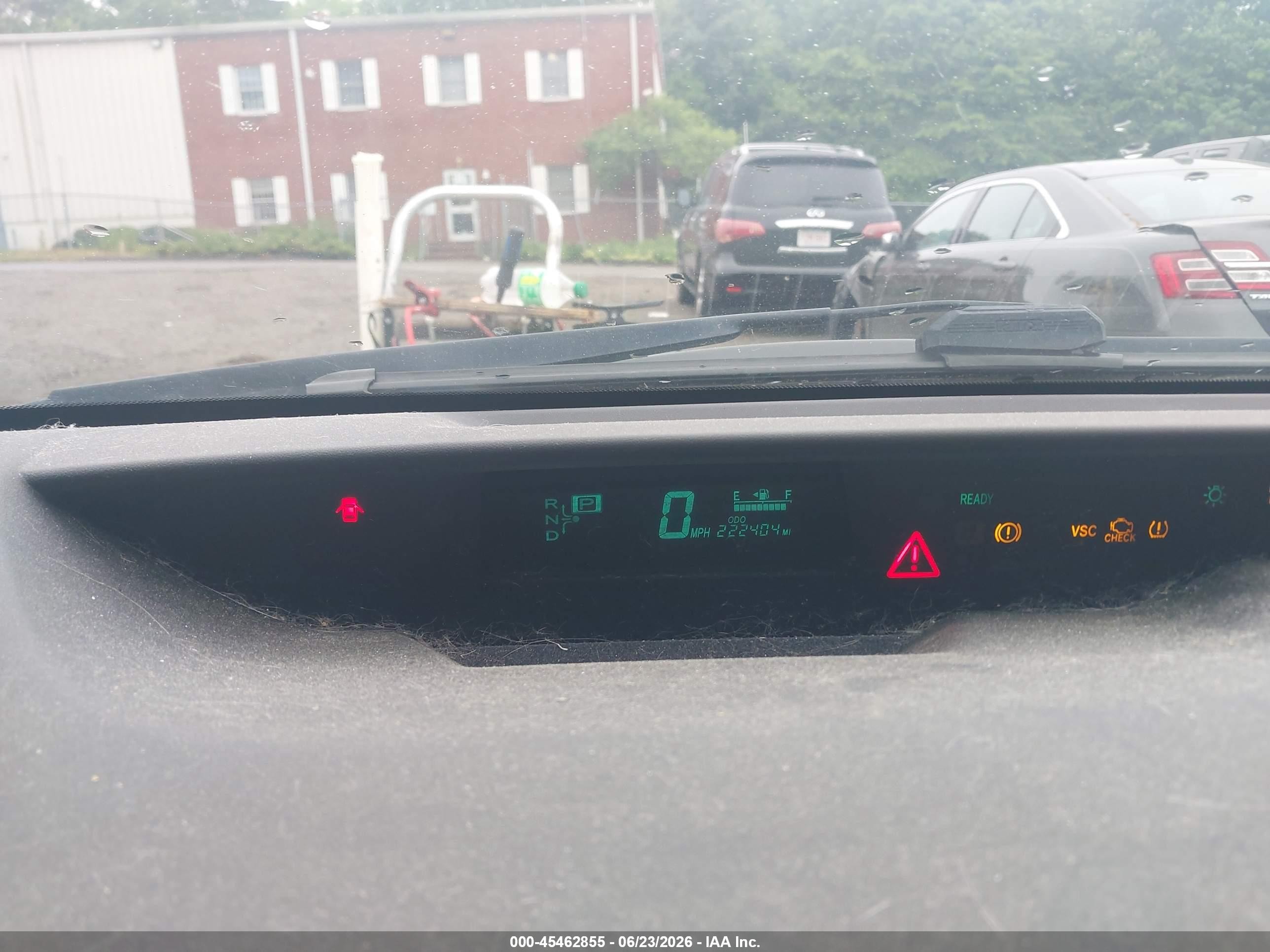 2009 Toyota Prius   Зеленый vin: JTDKB20U497827344