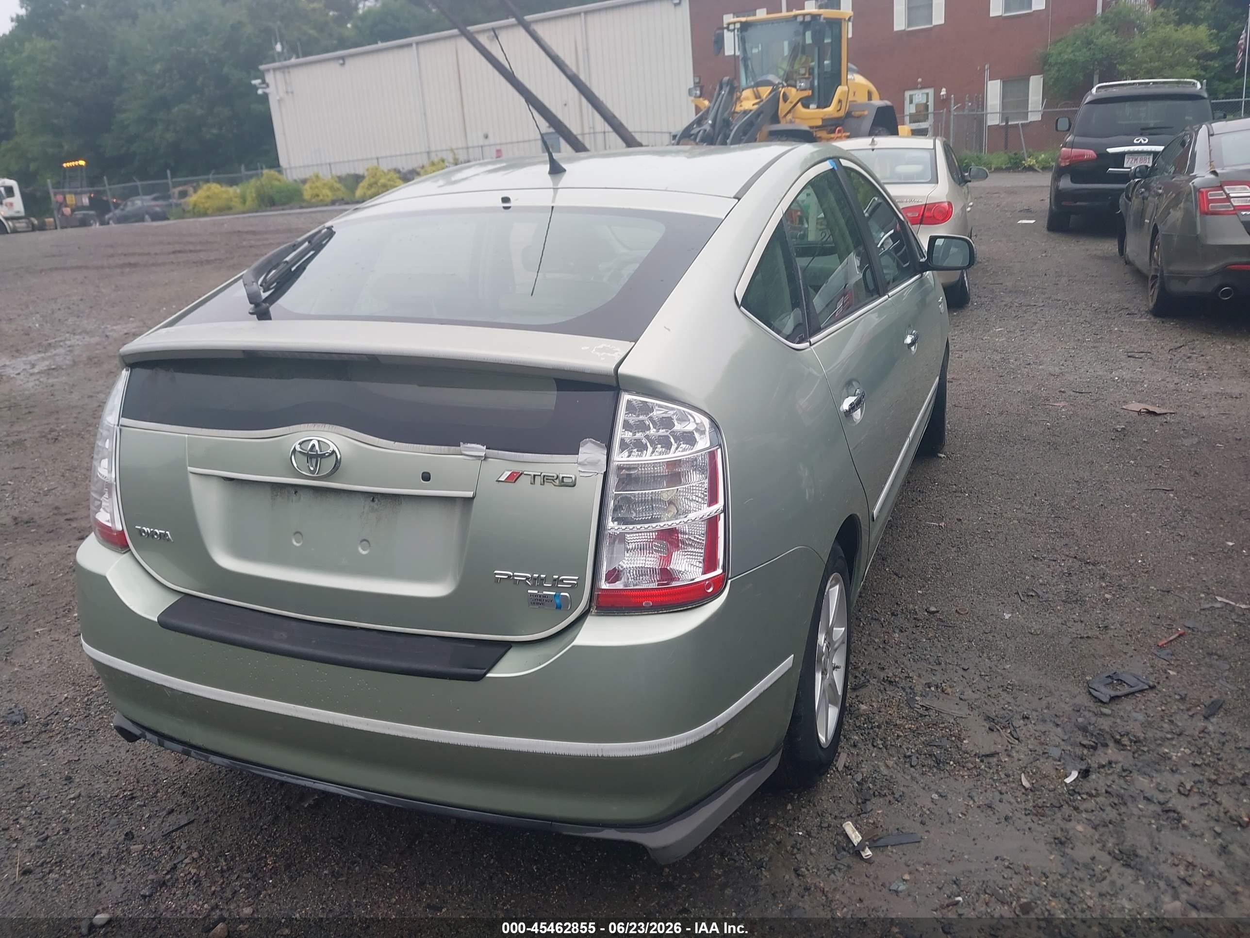 2009 Toyota Prius   Зеленый vin: JTDKB20U497827344