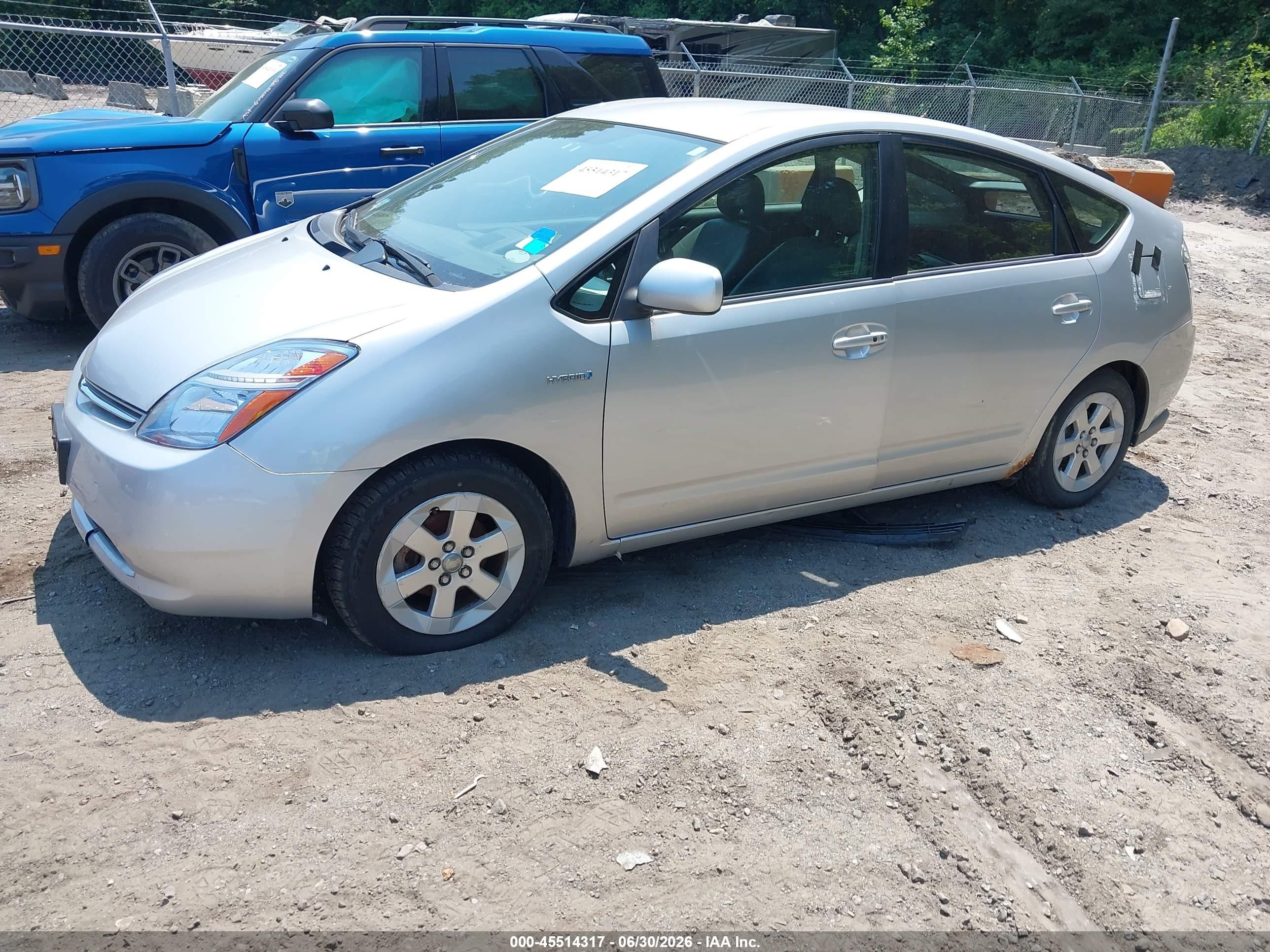 2009 Toyota Prius   Gray vin: JTDKB20U497836836
