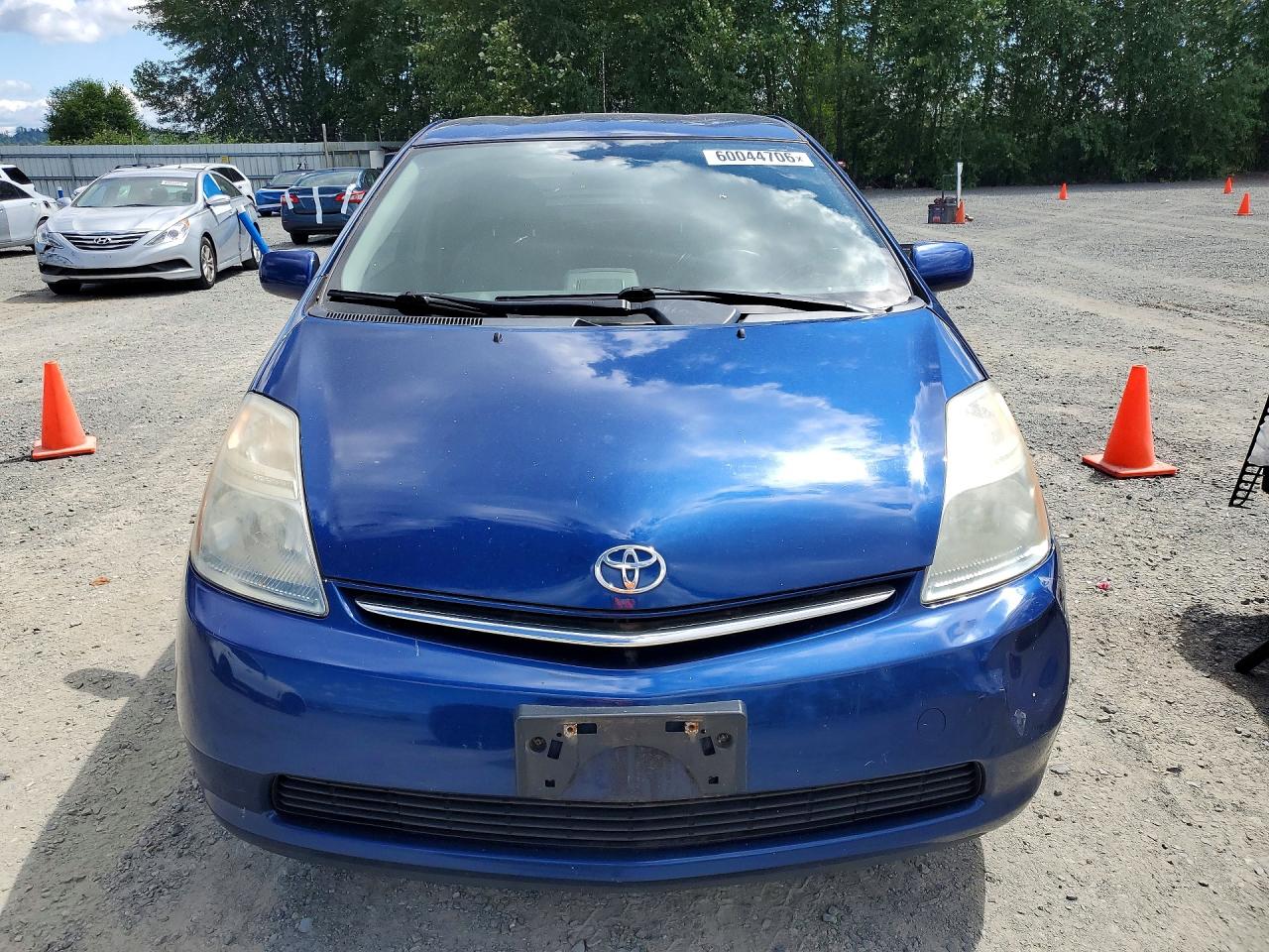 2009 Toyota Prius Base Blue vin: JTDKB20U497841003