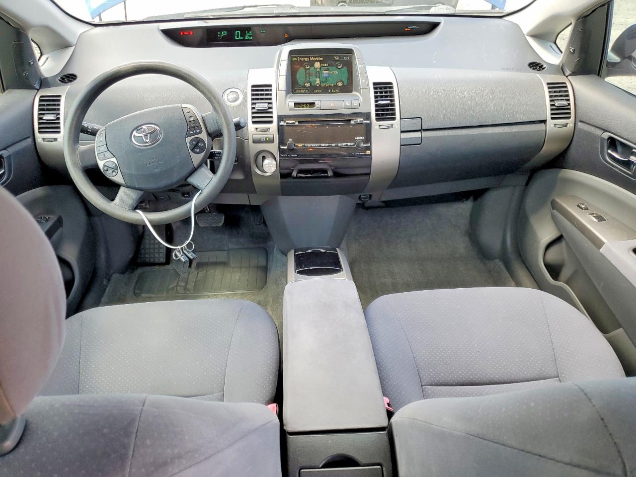 2009 Toyota Prius Base Blue vin: JTDKB20U497841003