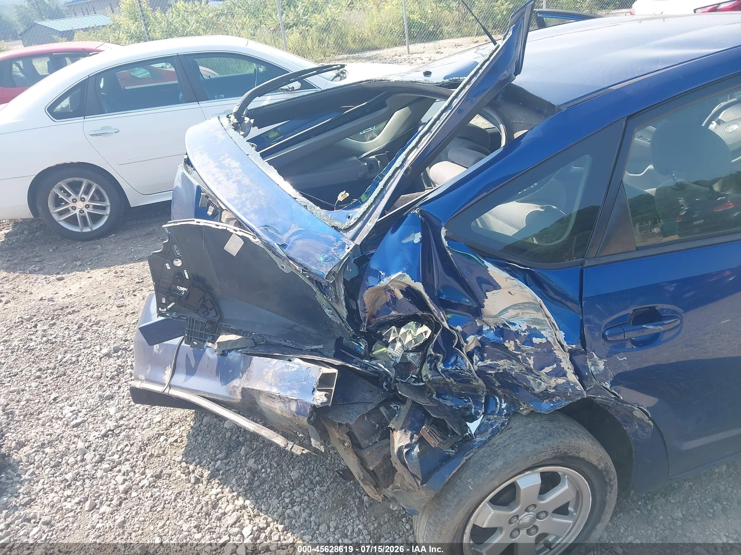 2009 Toyota Prius   Blue vin: JTDKB20U497854043