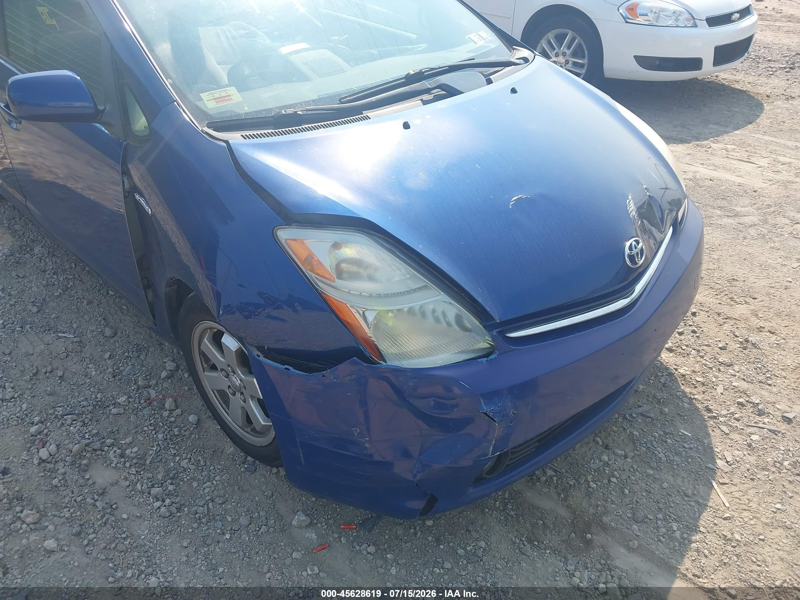 2009 Toyota Prius   Blue vin: JTDKB20U497854043