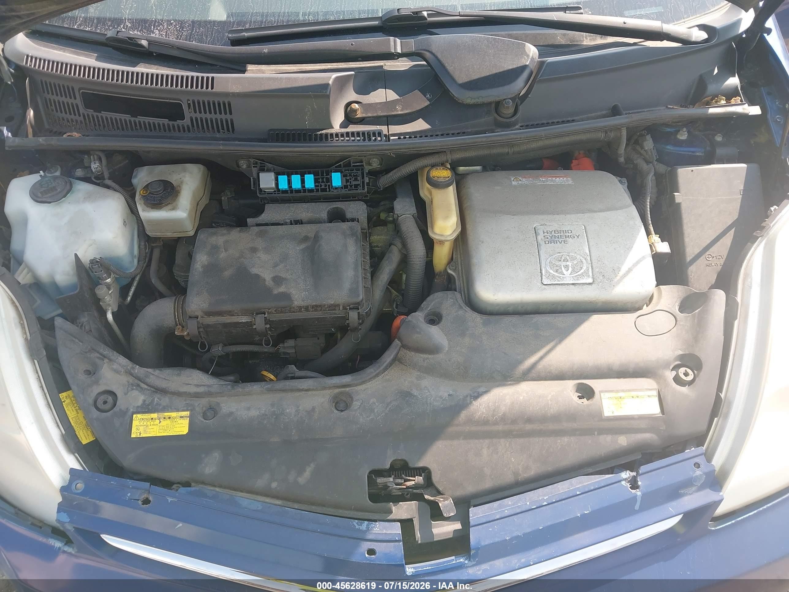 2009 Toyota Prius   Blue vin: JTDKB20U497854043