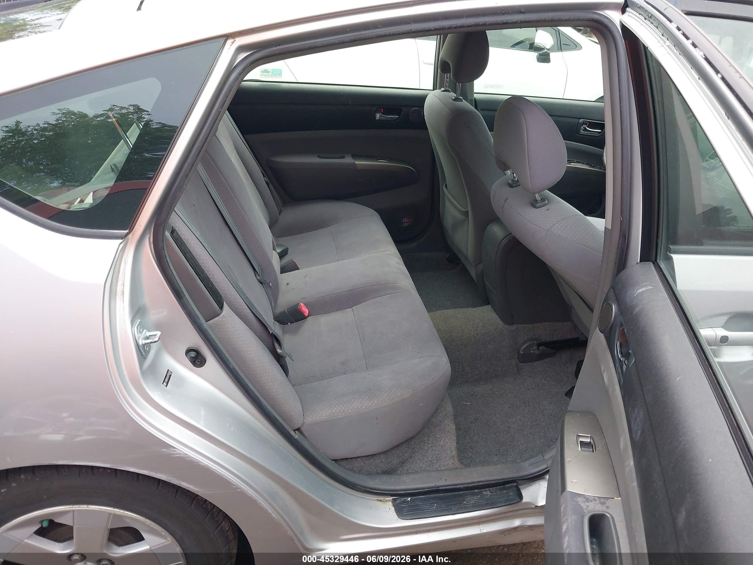 2009 Toyota Prius Silver vin: JTDKB20U497857847