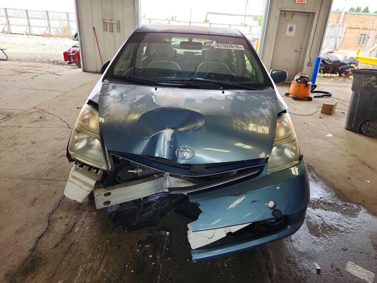 2009 Toyota Prius Base Blue vin: JTDKB20U497868945