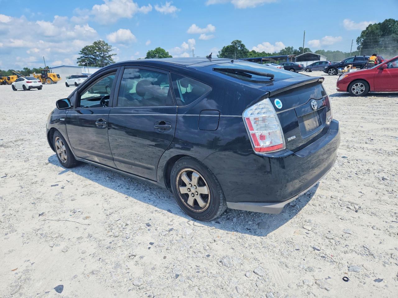 2009 Toyota Prius Base Black vin: JTDKB20U497871165