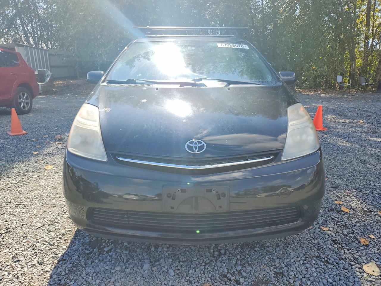 2009 Toyota Prius Base Черный vin: JTDKB20U497881470