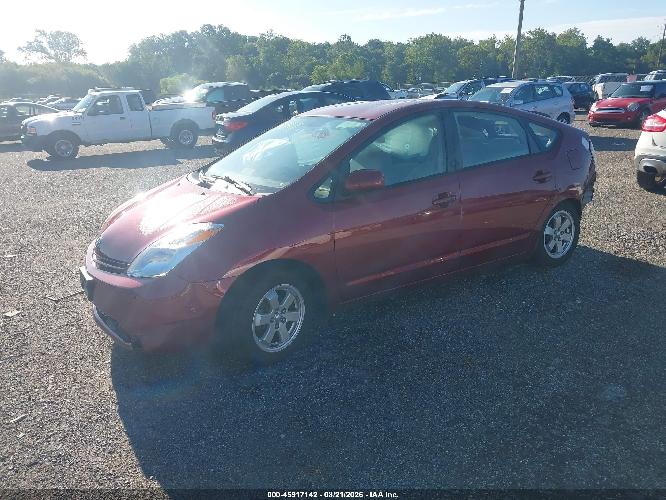 2004 Toyota Prius   Red vin: JTDKB20U540084047