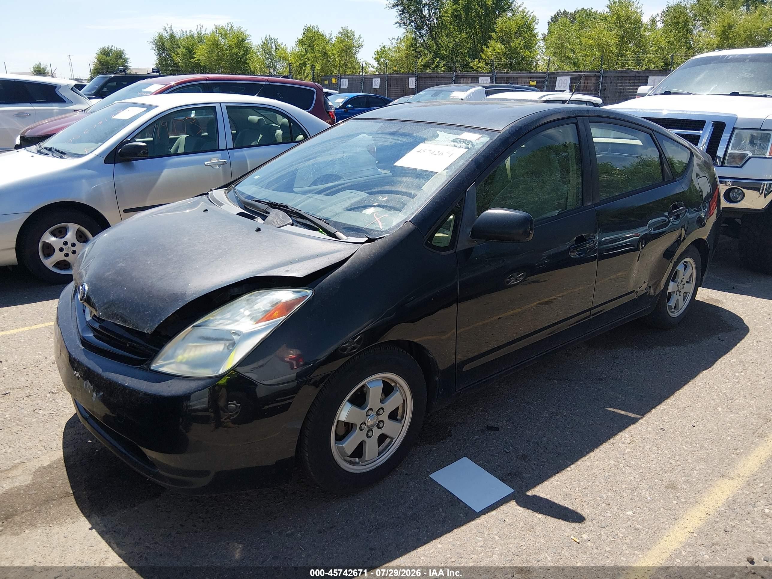 2005 Toyota Prius   Black vin: JTDKB20U553028366