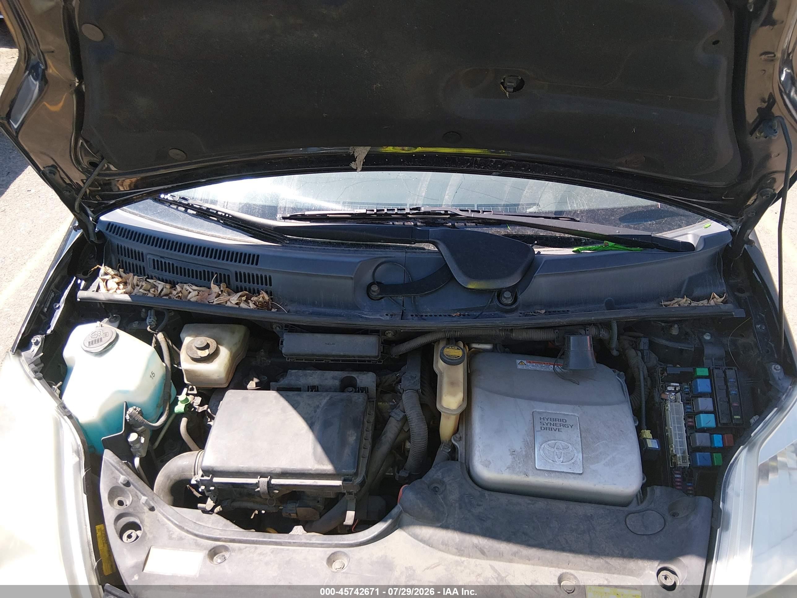 2005 Toyota Prius   Black vin: JTDKB20U553028366