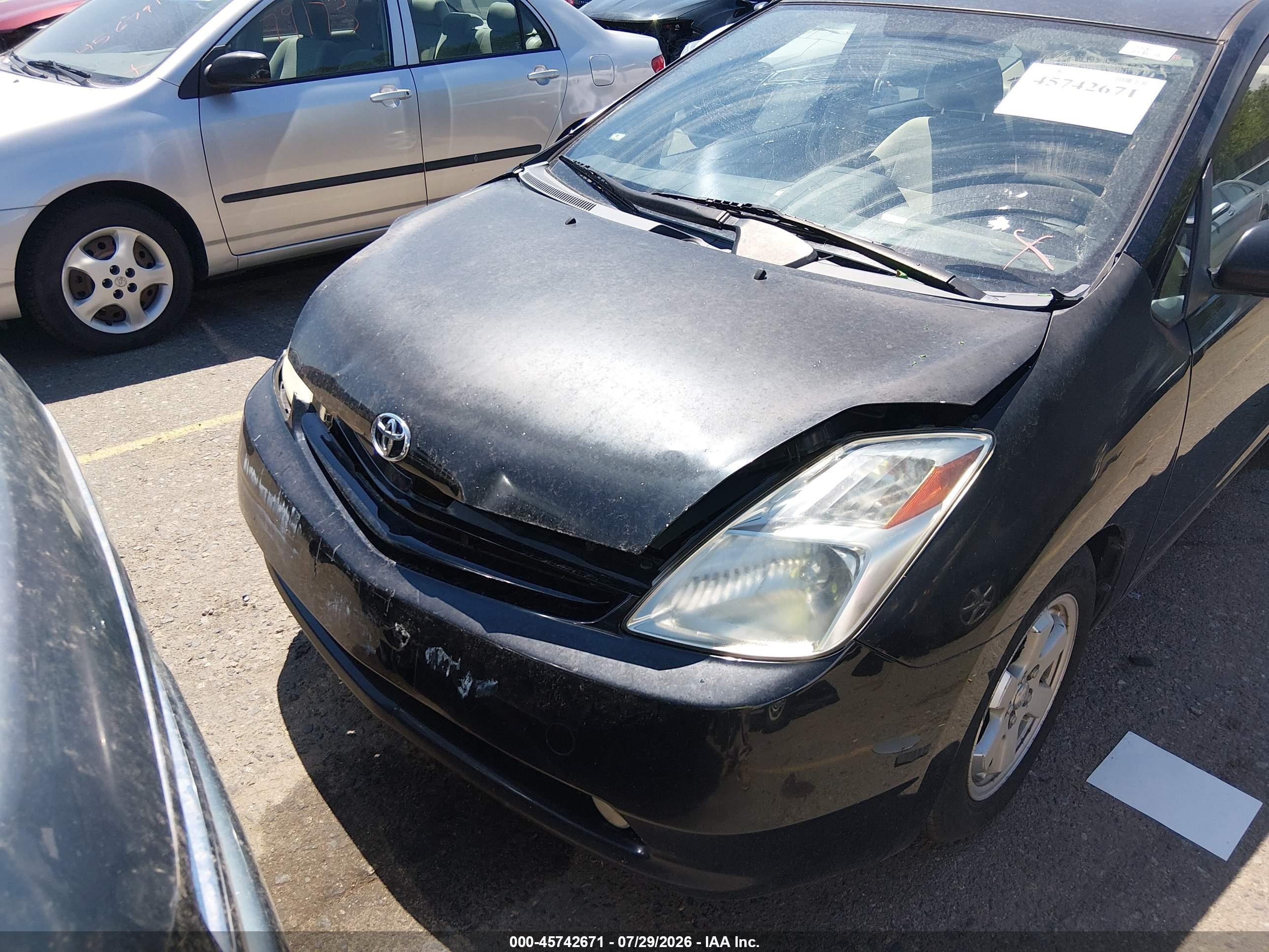 2005 Toyota Prius   Black vin: JTDKB20U553028366
