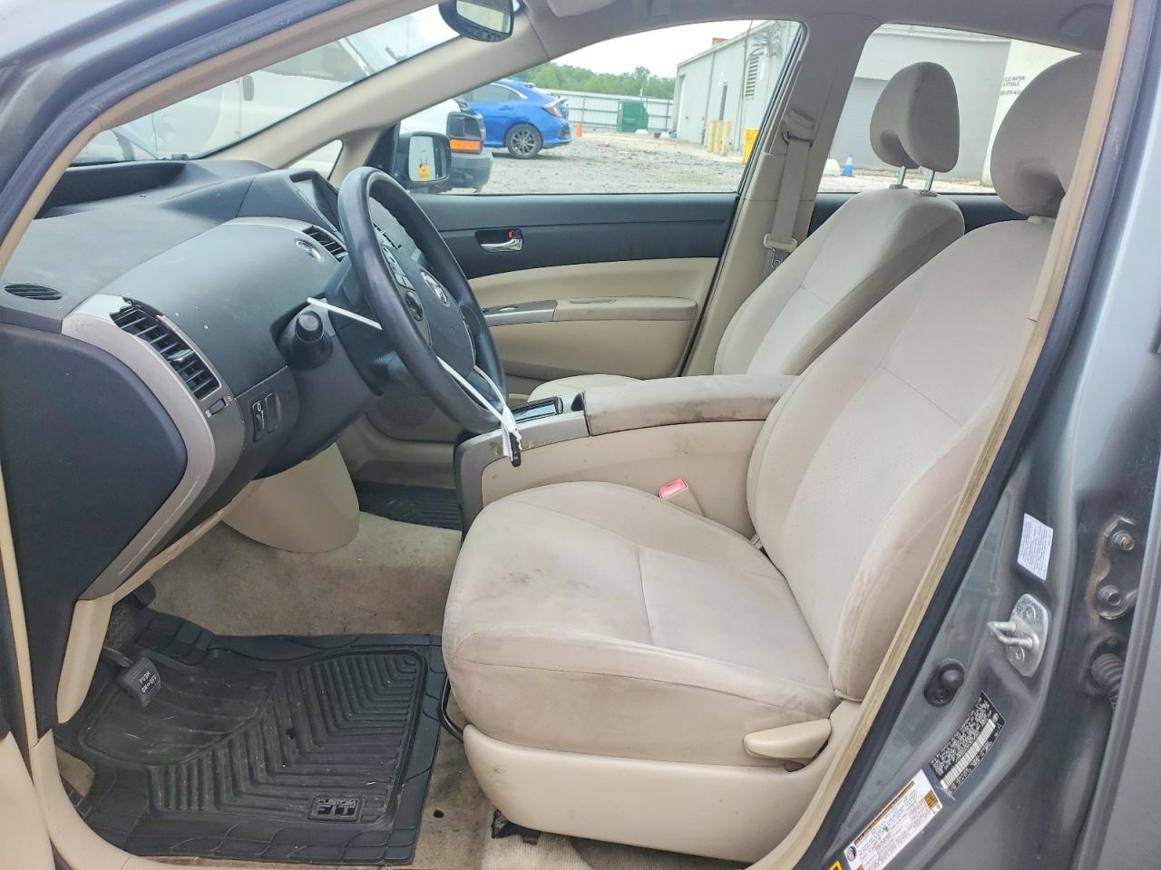 2005 Toyota Prius Base Gray vin: JTDKB20U553032966