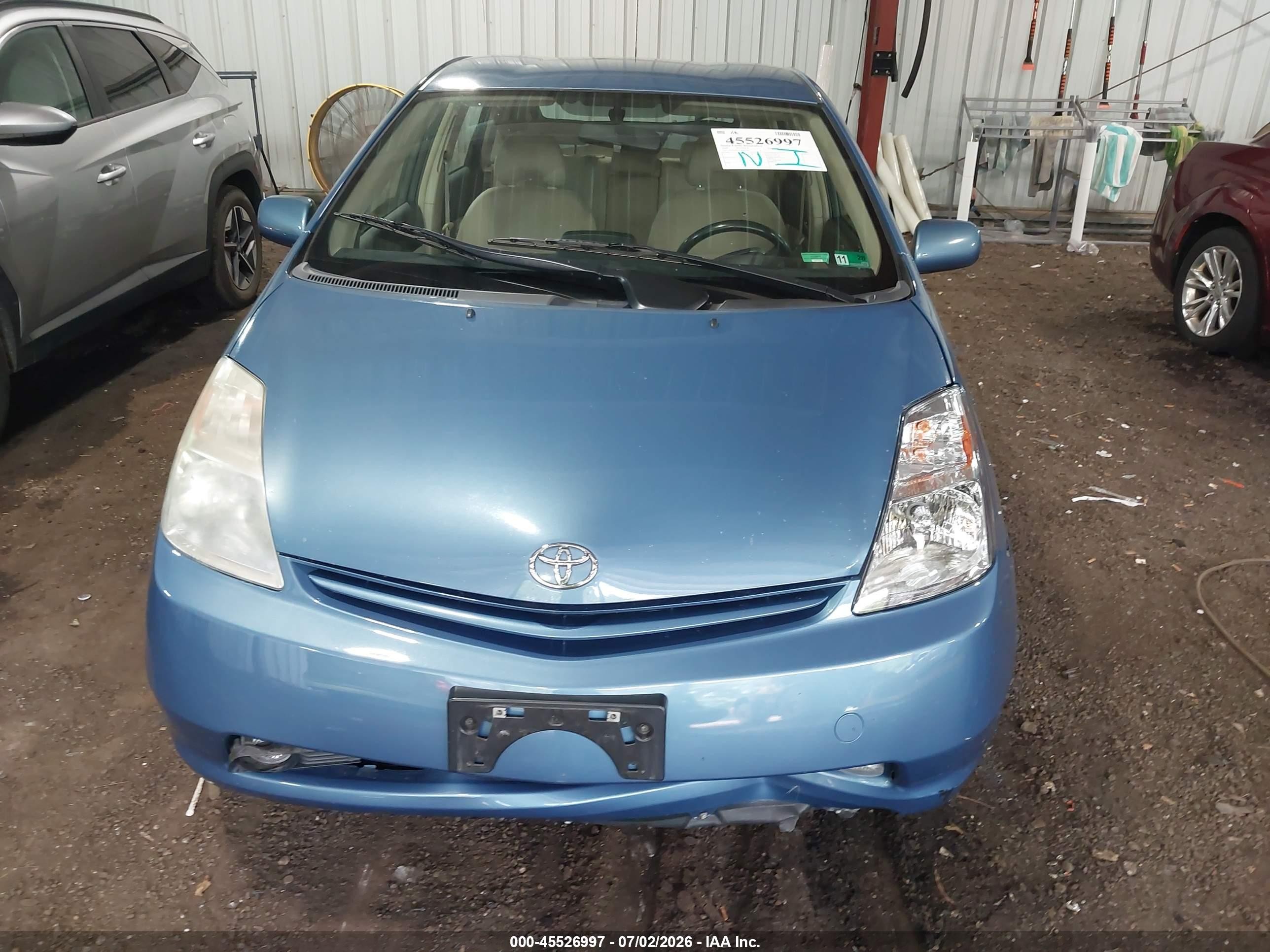 2005 Toyota Prius   Light Blue vin: JTDKB20U553033387