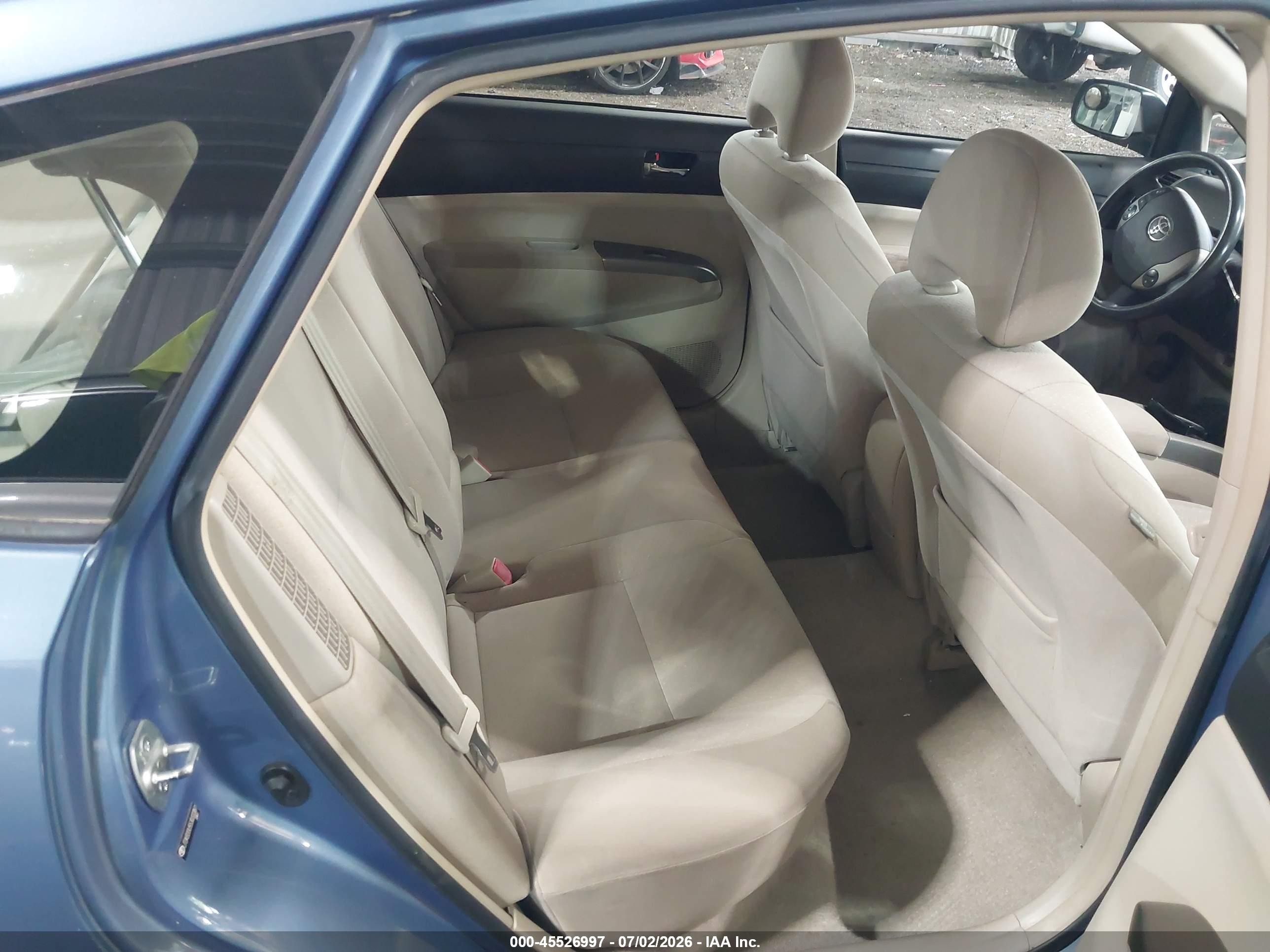 2005 Toyota Prius   Light Blue vin: JTDKB20U553033387