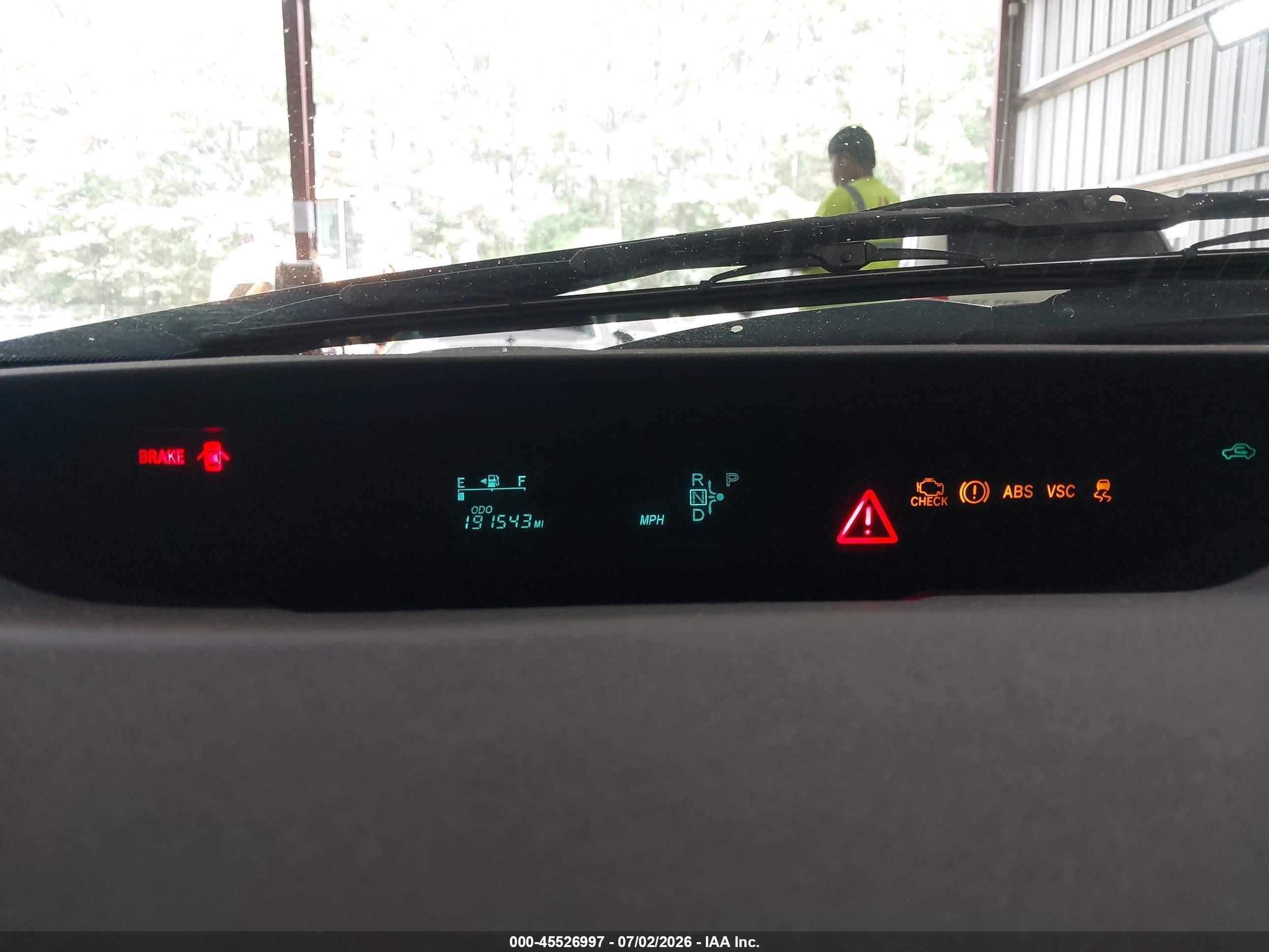 2005 Toyota Prius   Light Blue vin: JTDKB20U553033387