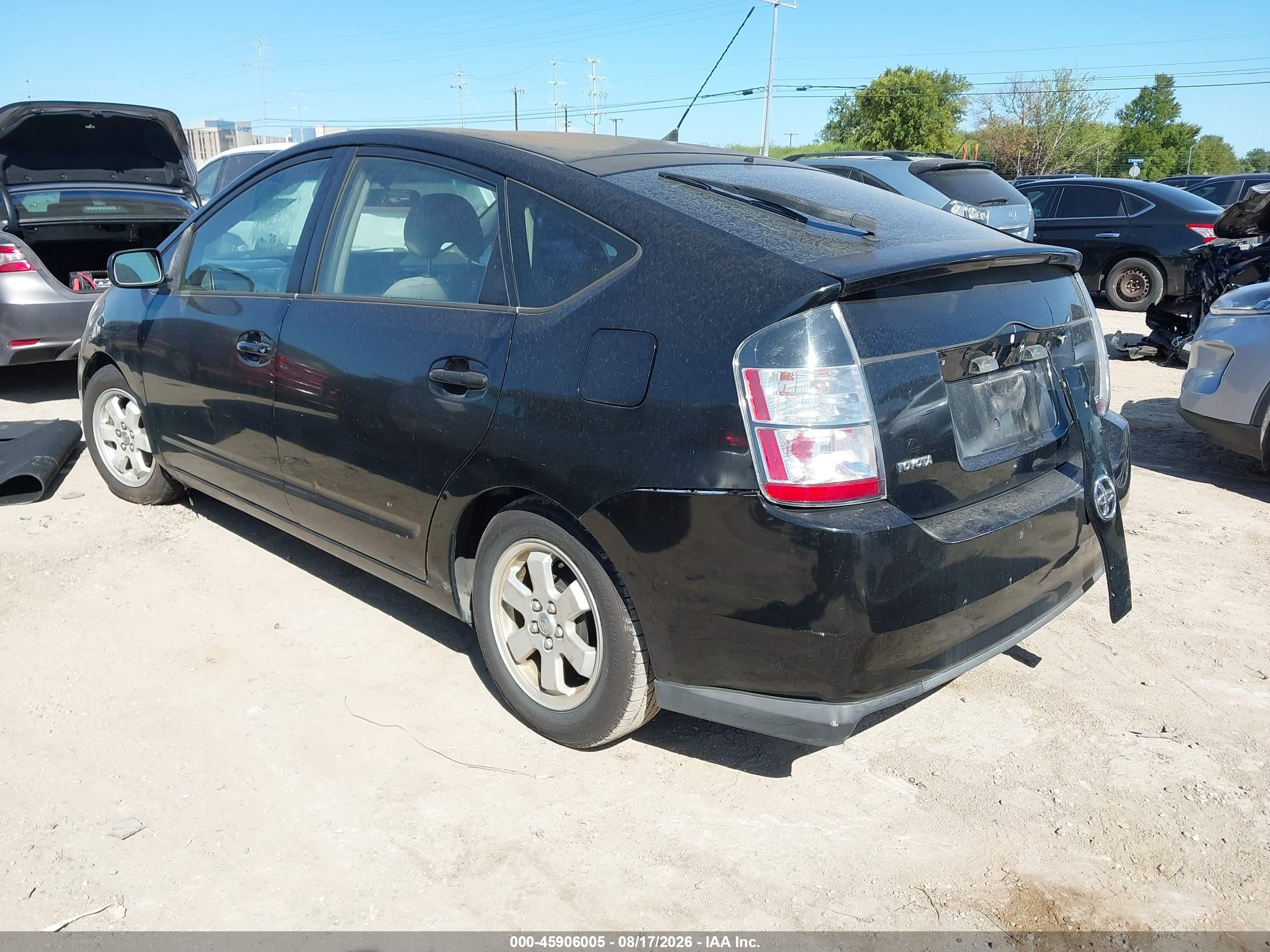 2005 Toyota Prius   Черный vin: JTDKB20U553049198