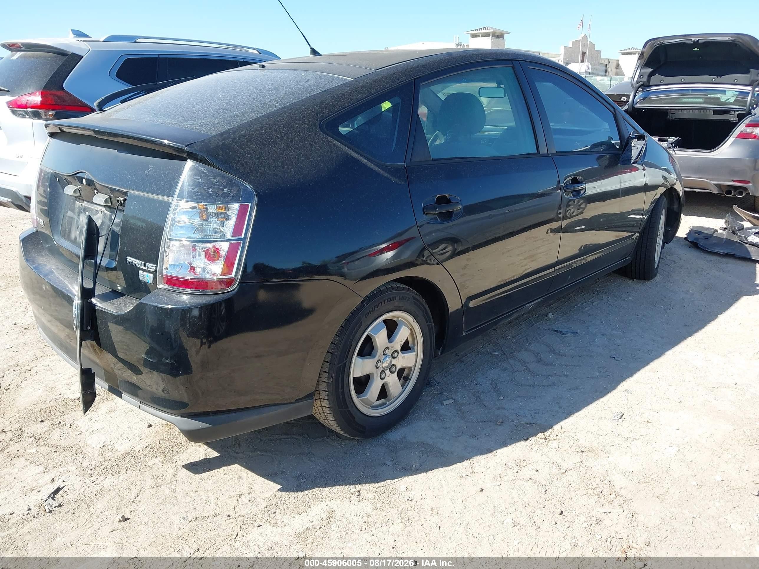 2005 Toyota Prius   Черный vin: JTDKB20U553049198