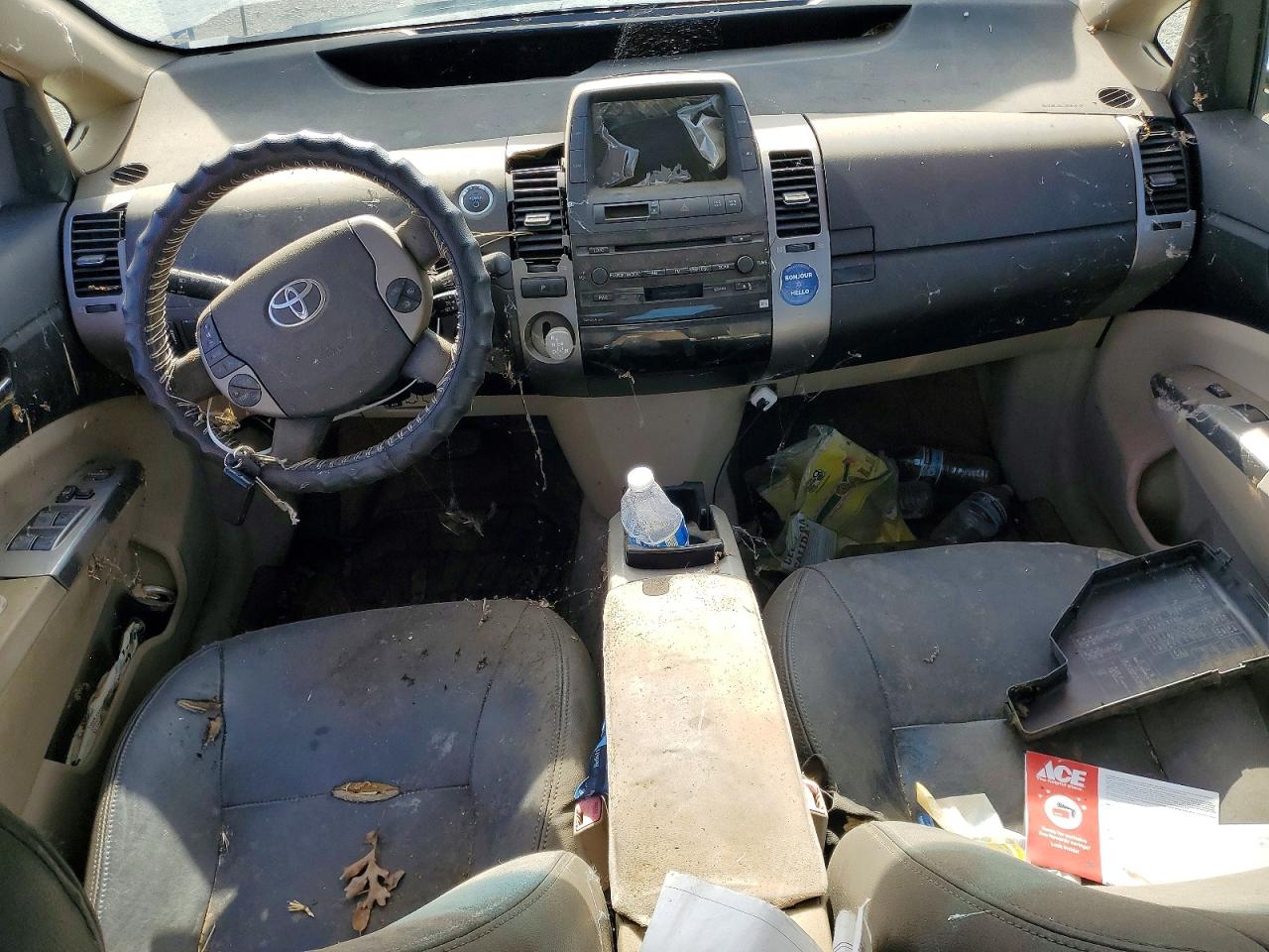 2005 Toyota Prius Base Бирюзовый vin: JTDKB20U553050979