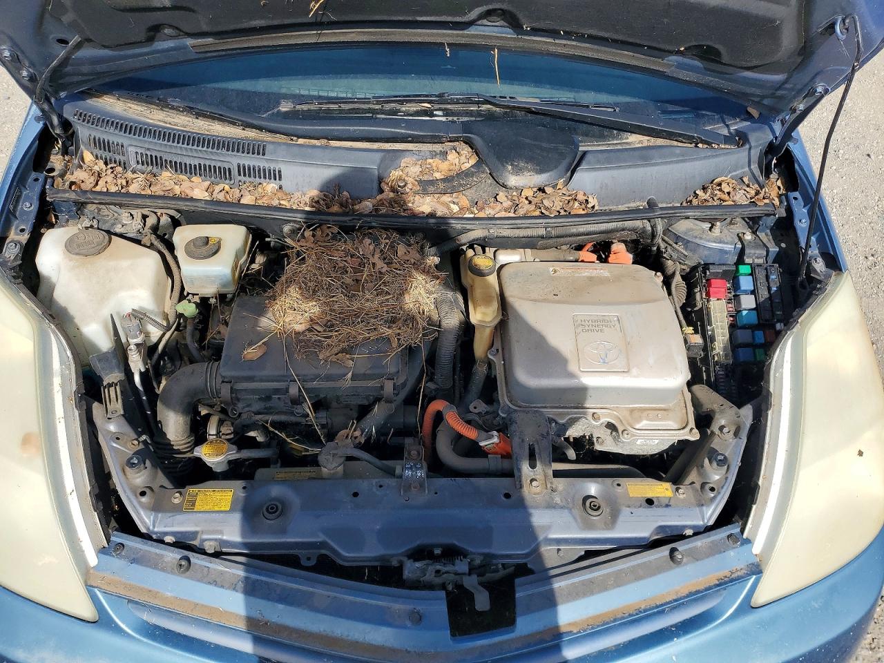 2005 Toyota Prius Base Бирюзовый vin: JTDKB20U553050979