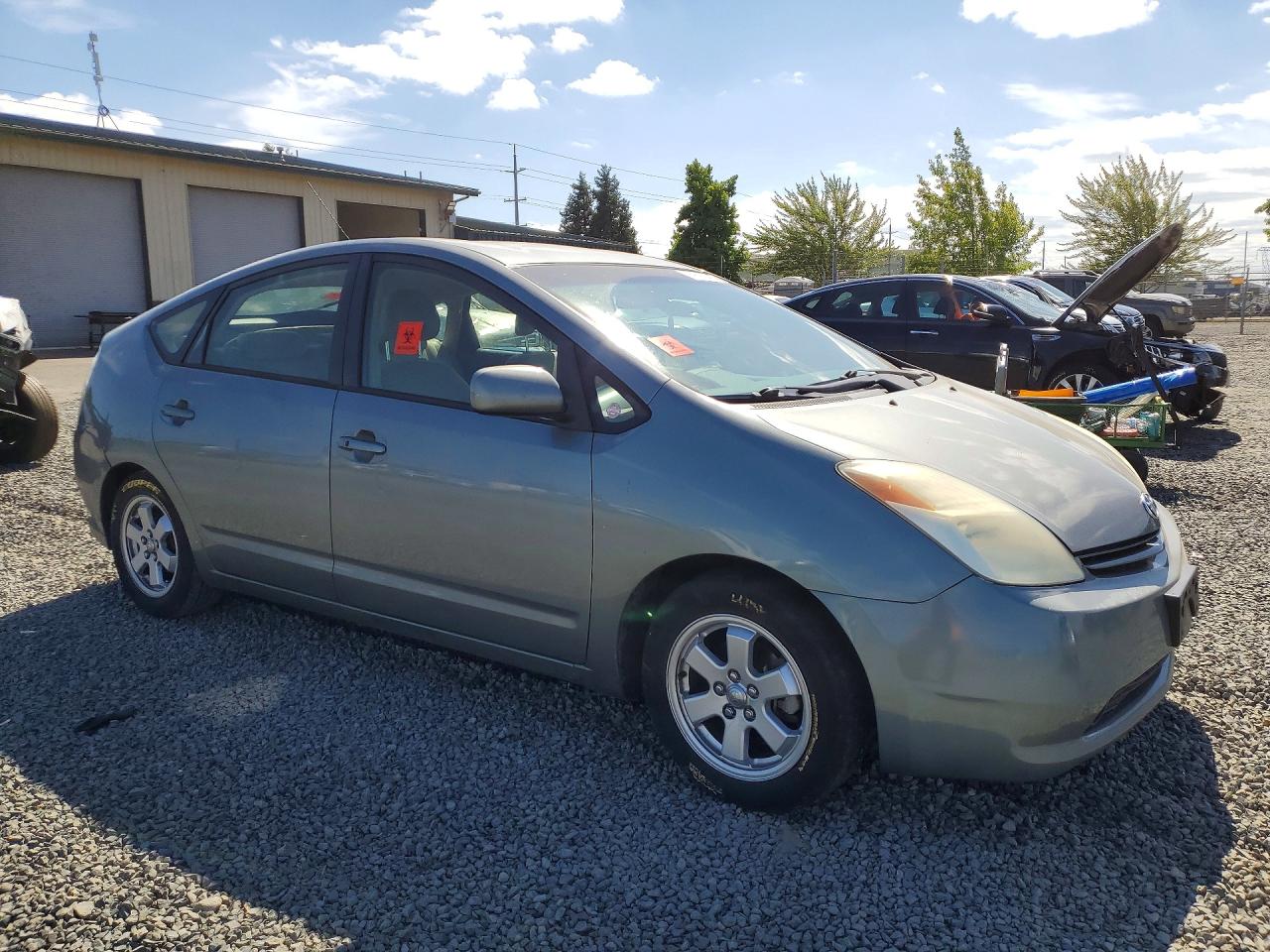 2005 Toyota Prius Base Gray vin: JTDKB20U553086283