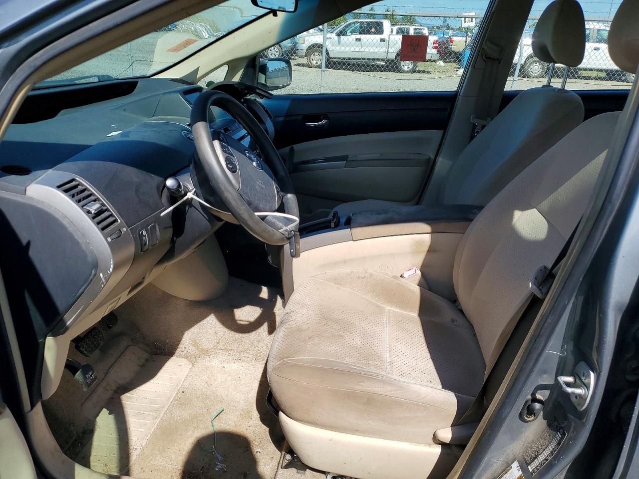 2005 Toyota Prius Base Gray vin: JTDKB20U553086283