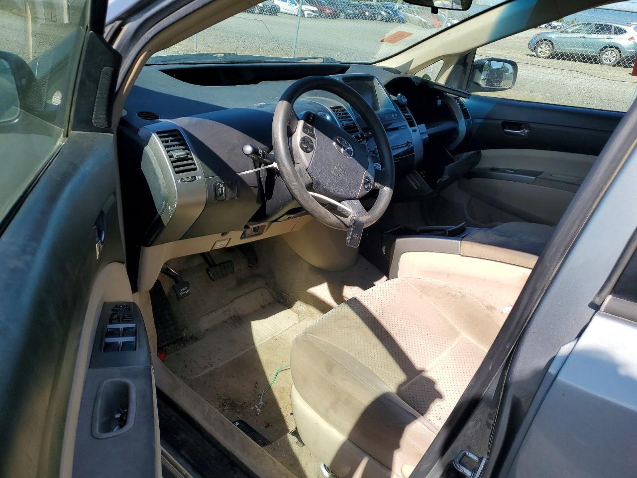 2005 Toyota Prius Base Gray vin: JTDKB20U553086283