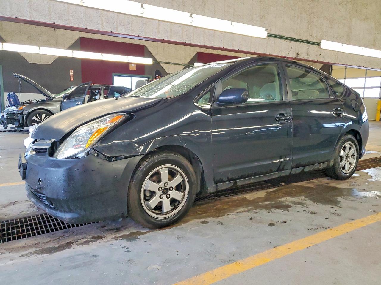 2005 Toyota Prius Base Black vin: JTDKB20U553089460