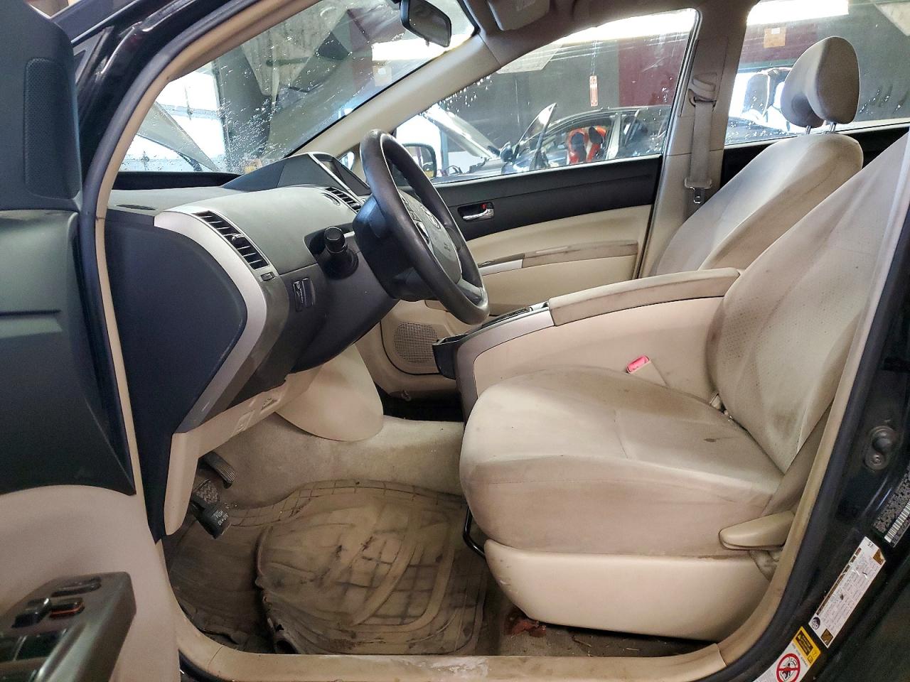 2005 Toyota Prius Base Black vin: JTDKB20U553089460