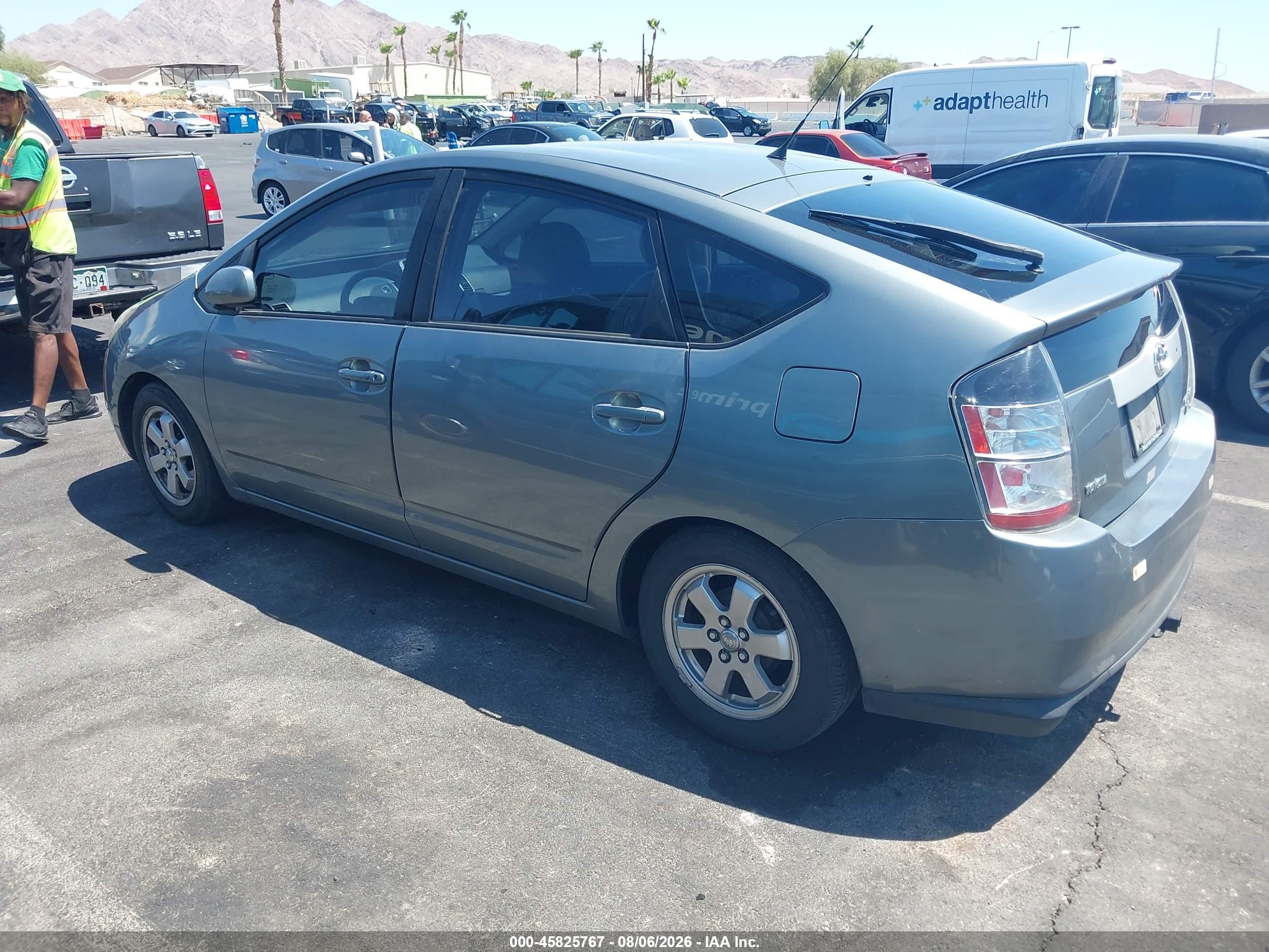2005 Toyota Prius   Gray vin: JTDKB20U553089653