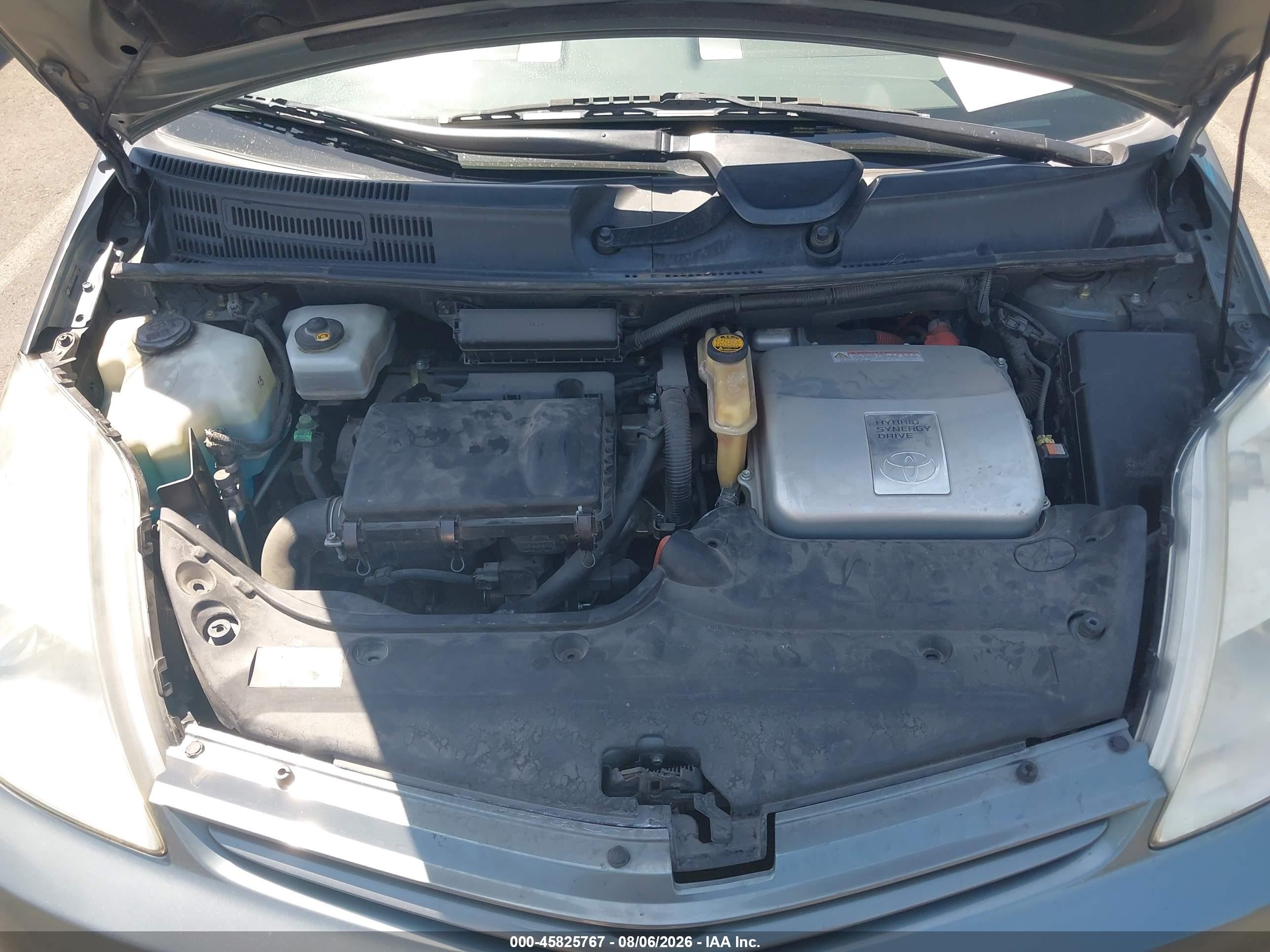2005 Toyota Prius   Gray vin: JTDKB20U553089653
