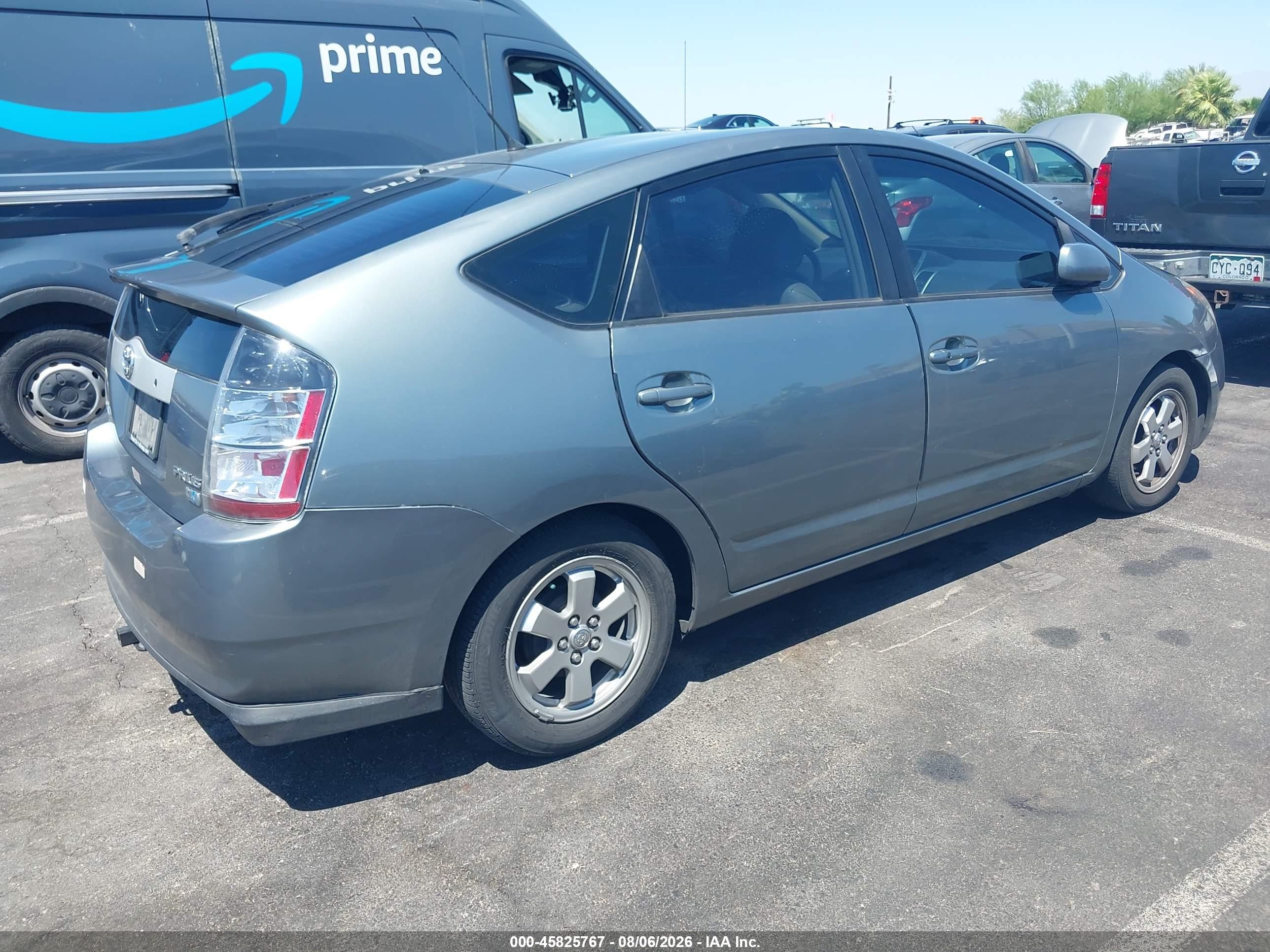 2005 Toyota Prius   Gray vin: JTDKB20U553089653