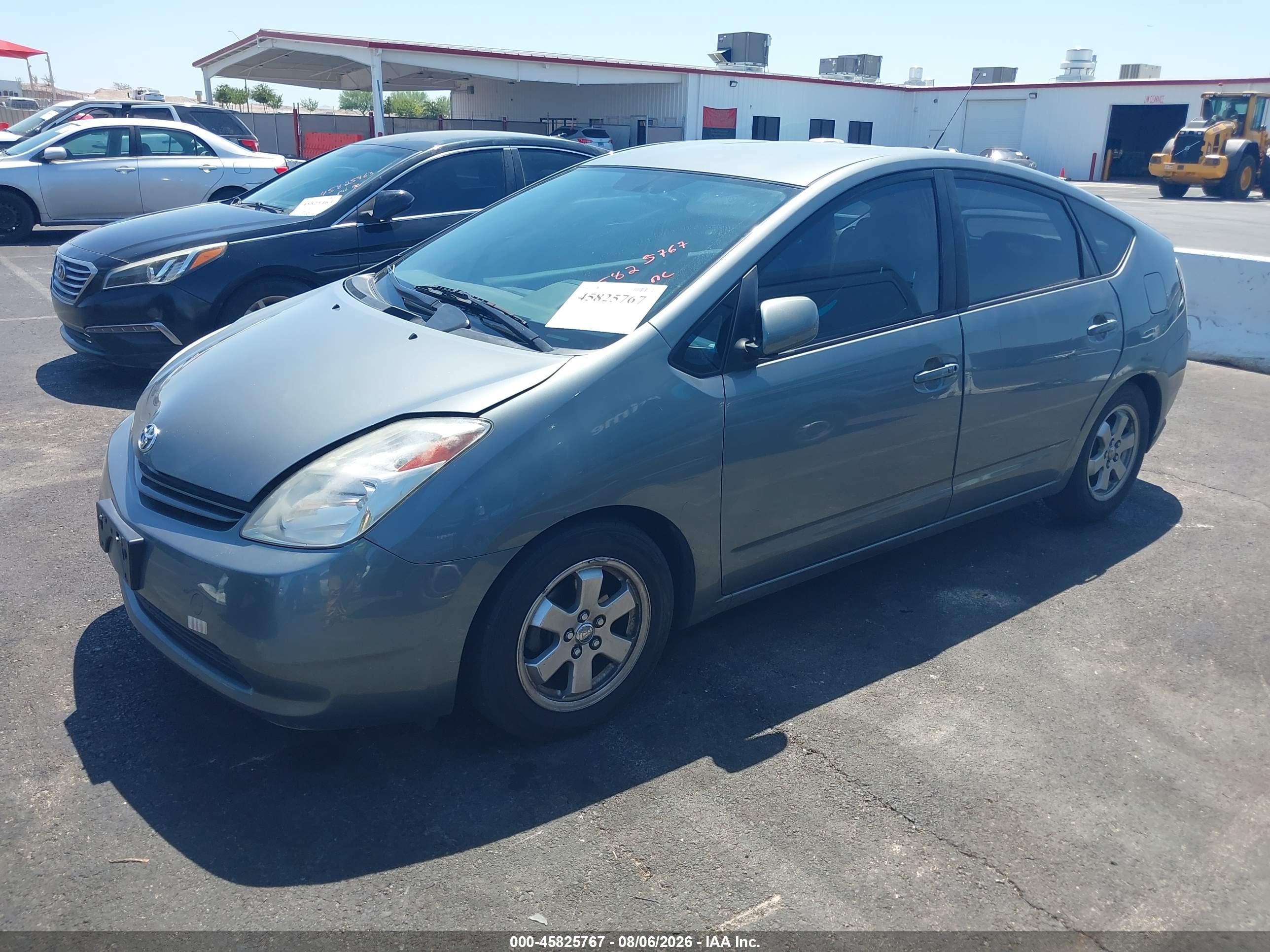 2005 Toyota Prius   Gray vin: JTDKB20U553089653