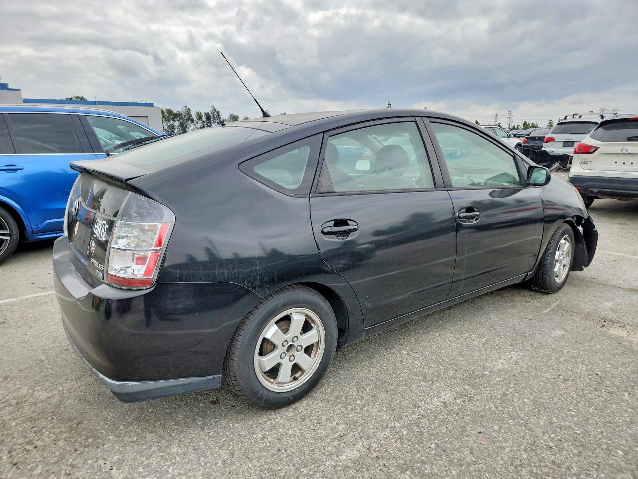 2005 Toyota Prius Base Black vin: JTDKB20U553090981