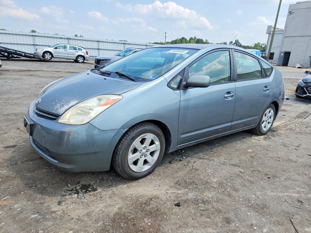 2005 Toyota Prius Base Gray vin: JTDKB20U553106032