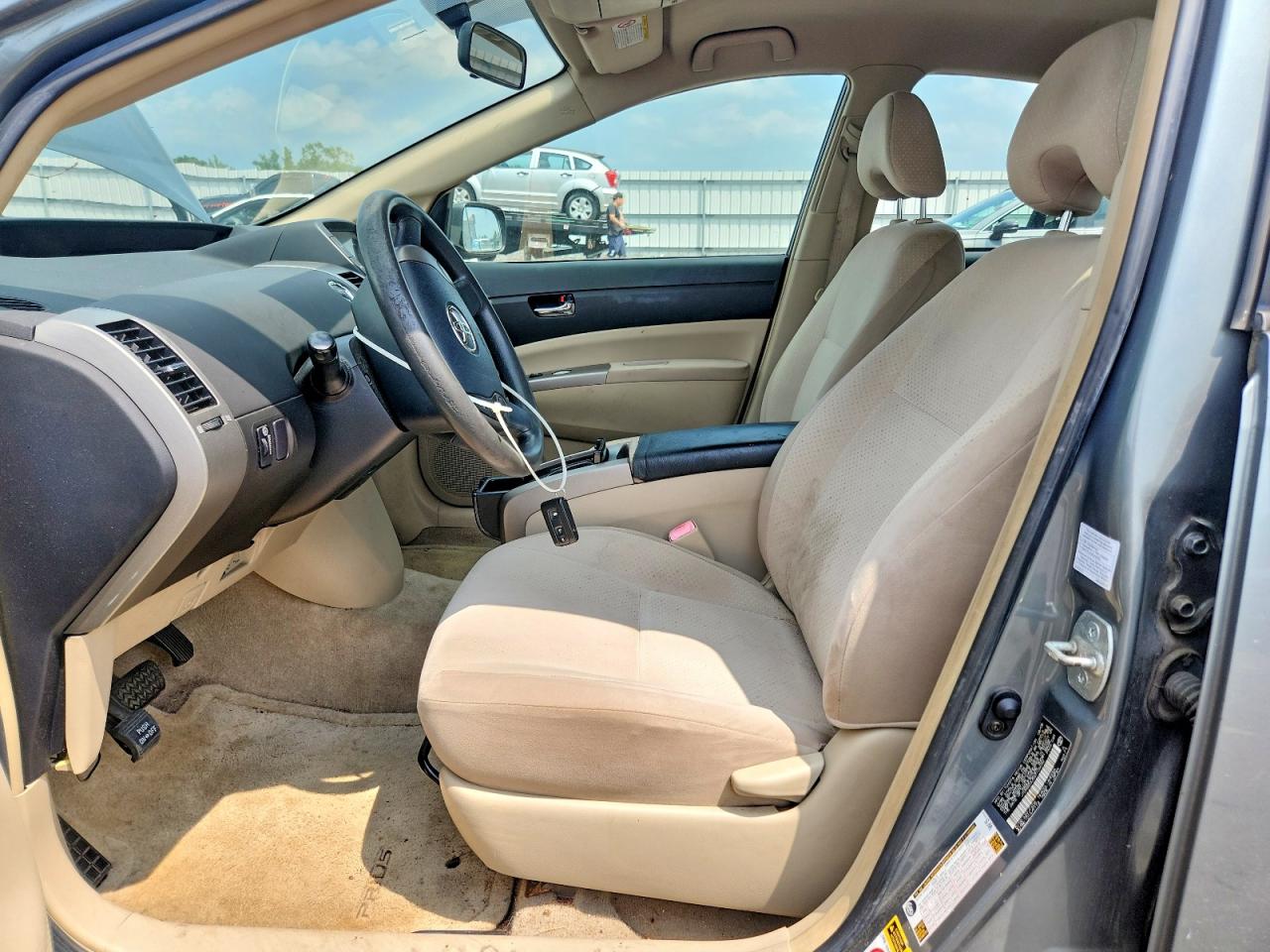 2005 Toyota Prius Base Gray vin: JTDKB20U553106032