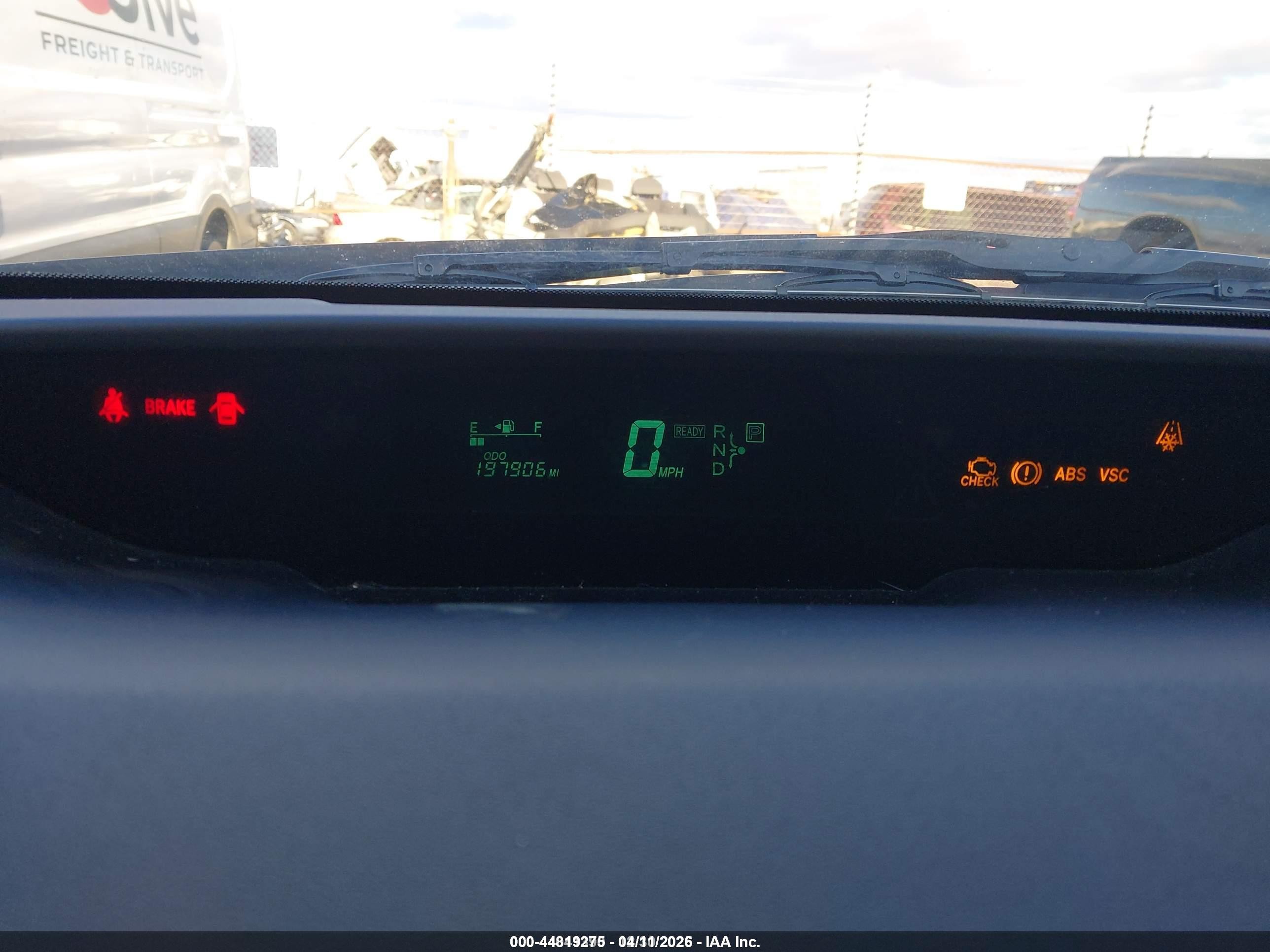 2005 Toyota Prius   Light Blue vin: JTDKB20U557048397