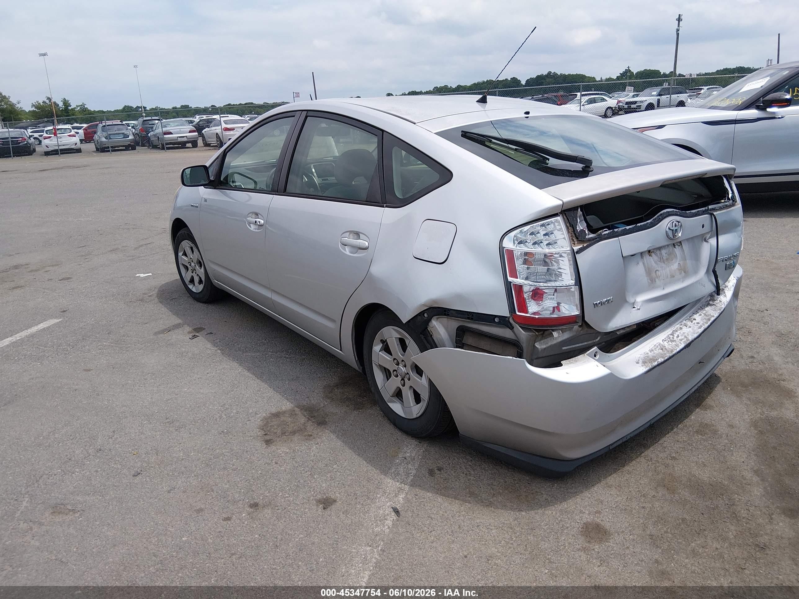 2006 Toyota Prius   Silver vin: JTDKB20U563139100