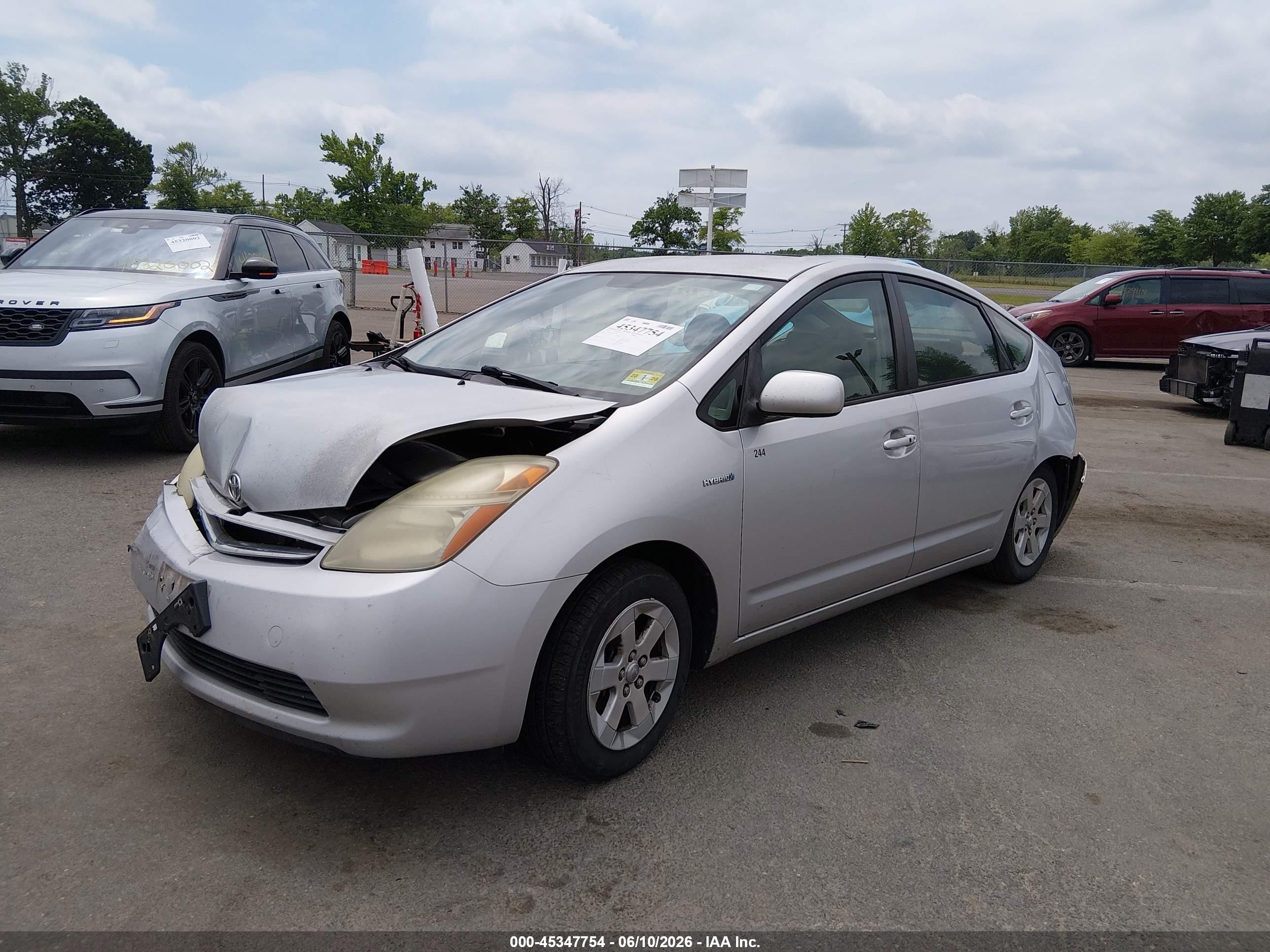 2006 Toyota Prius   Silver vin: JTDKB20U563139100