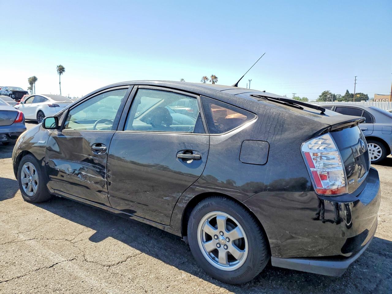 2006 Toyota Prius Base Black vin: JTDKB20U563146550