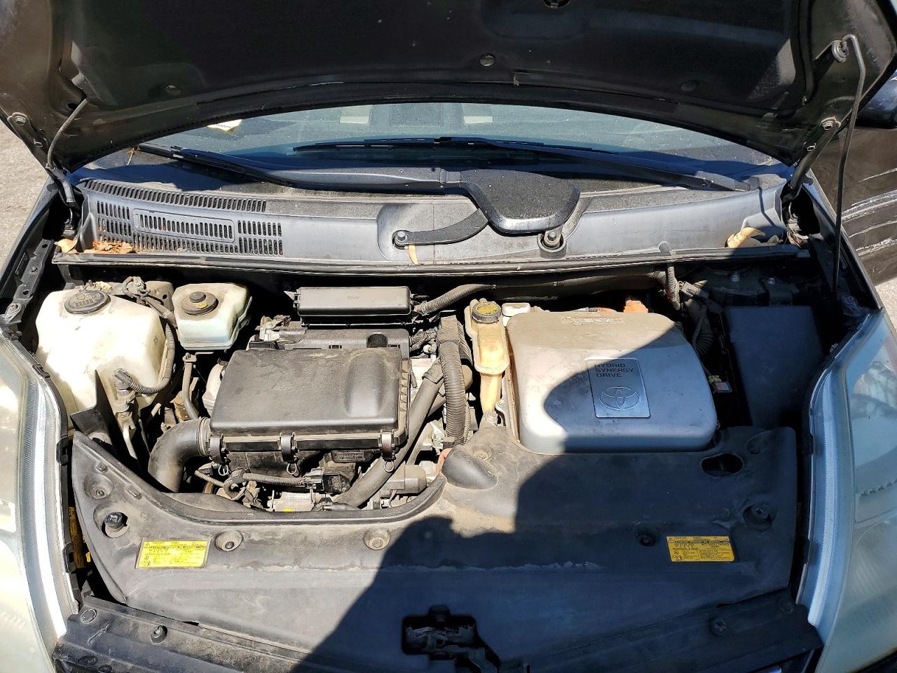 2006 Toyota Prius Base Black vin: JTDKB20U563146550