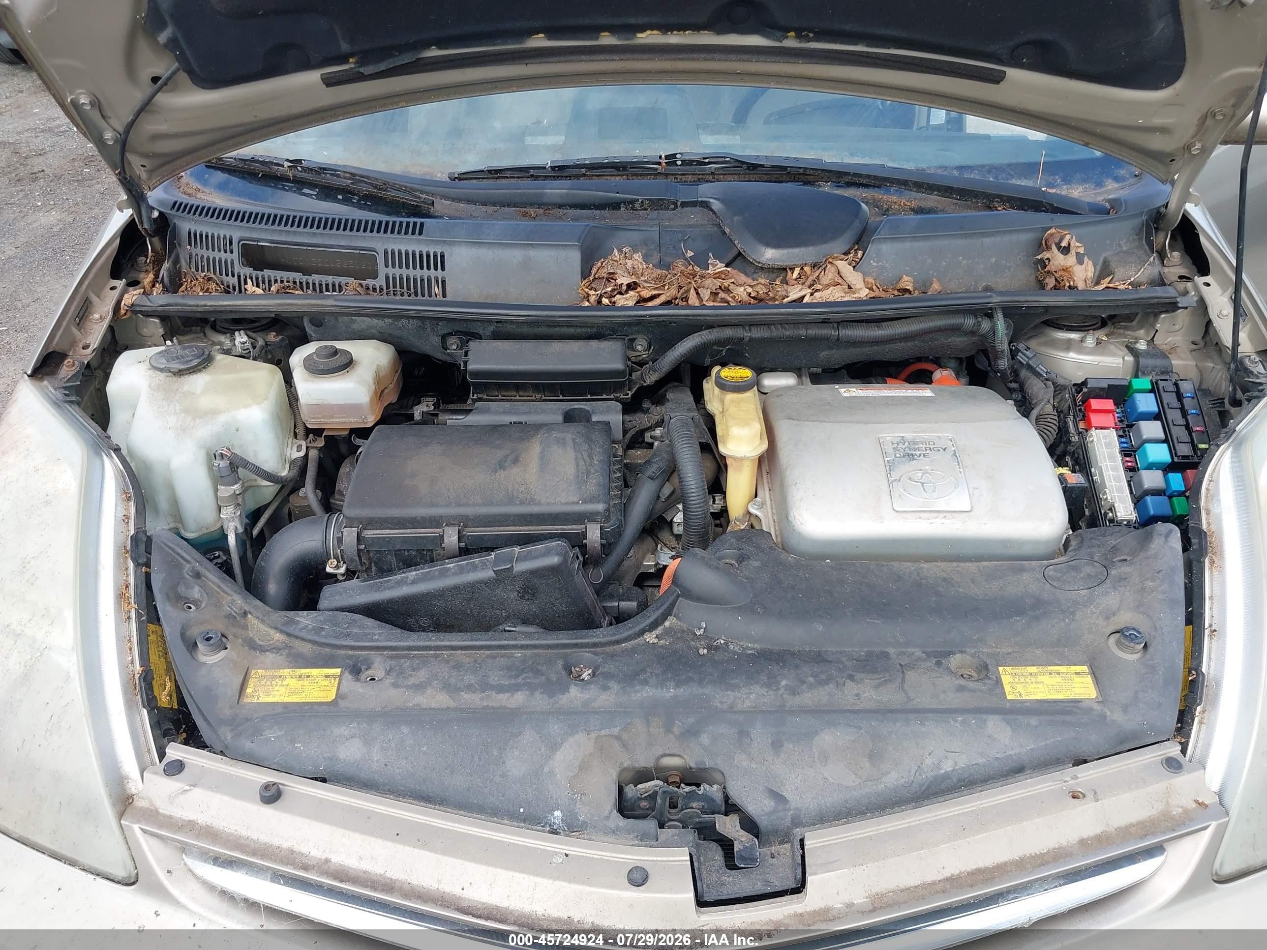 2006 Toyota Prius   Gold vin: JTDKB20U563161601