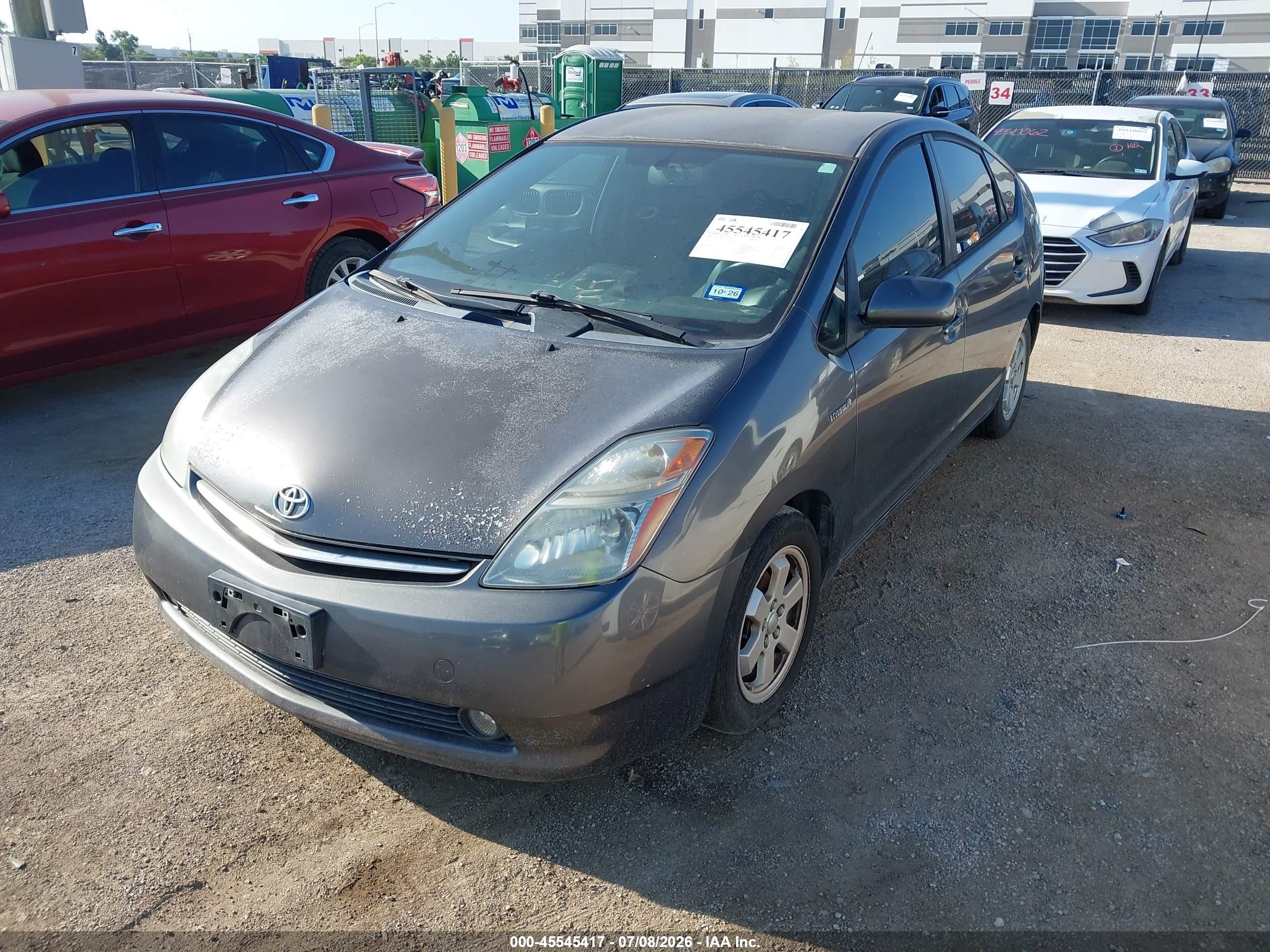 2006 Toyota Prius   Серый vin: JTDKB20U563191343