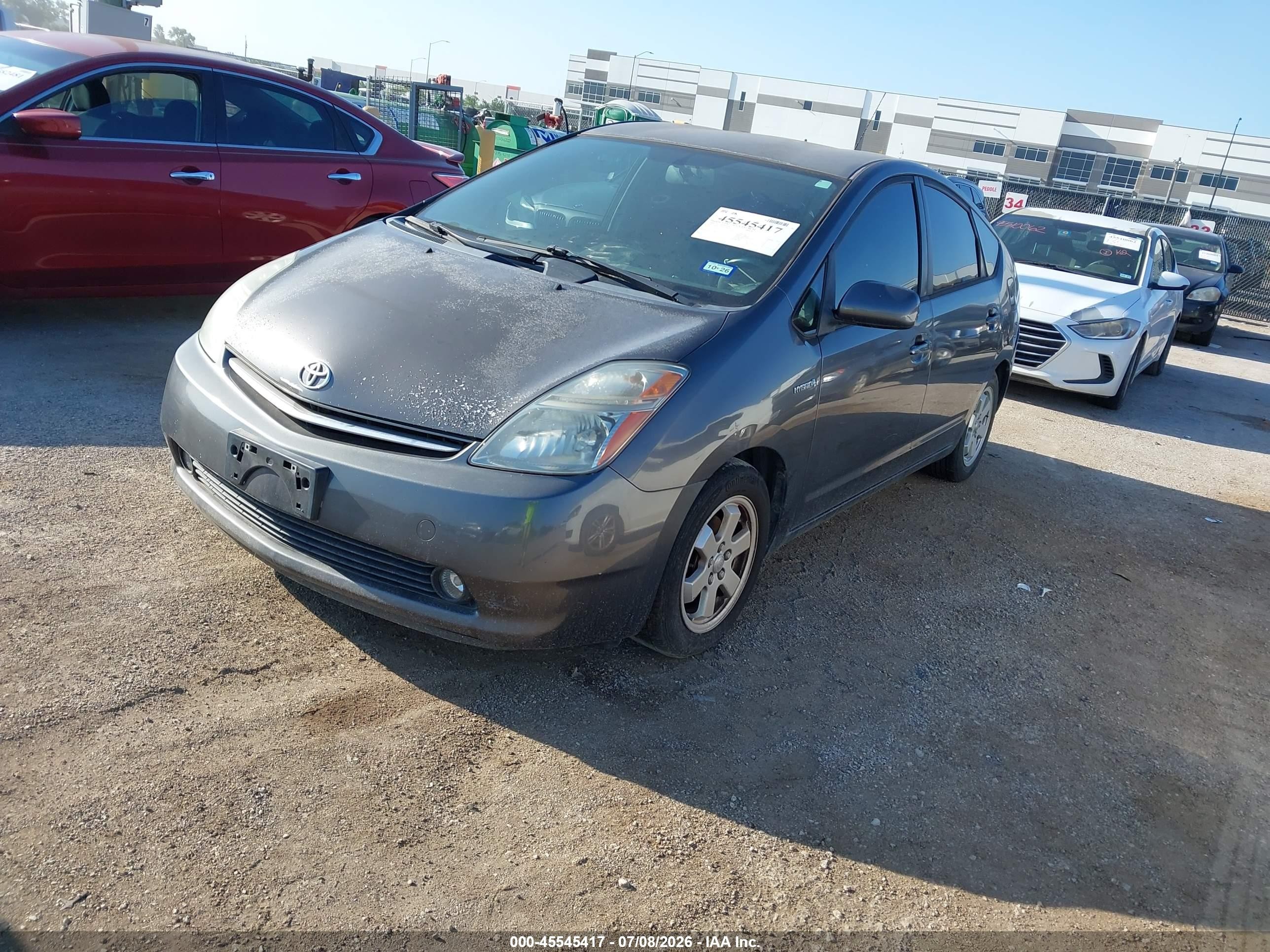 2006 Toyota Prius   Серый vin: JTDKB20U563191343