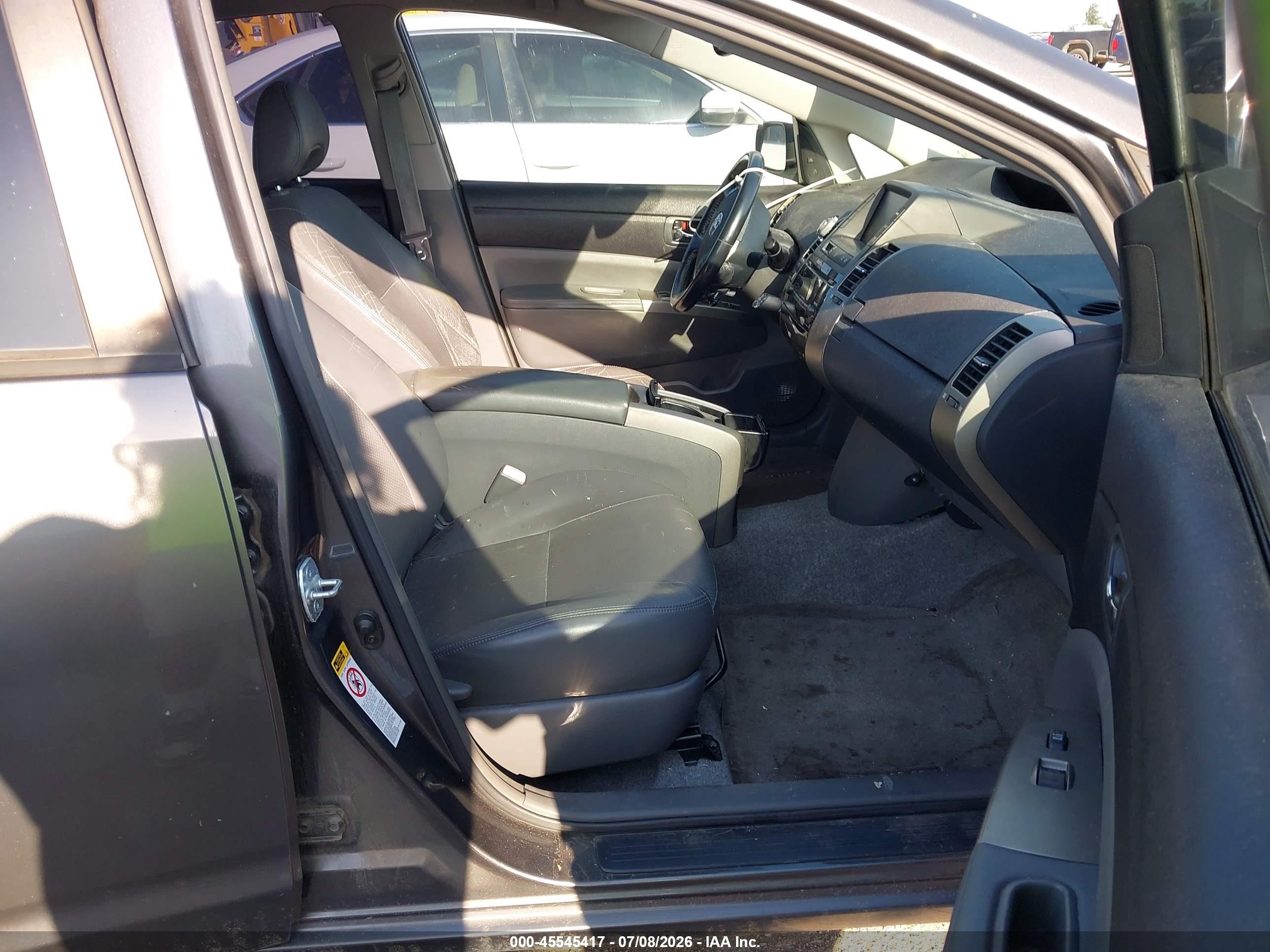 2006 Toyota Prius   Серый vin: JTDKB20U563191343
